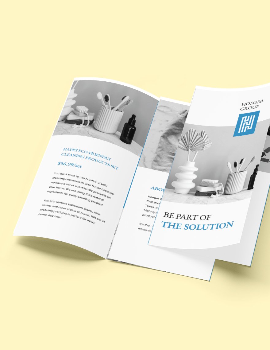 StartUp Product Brochure Template