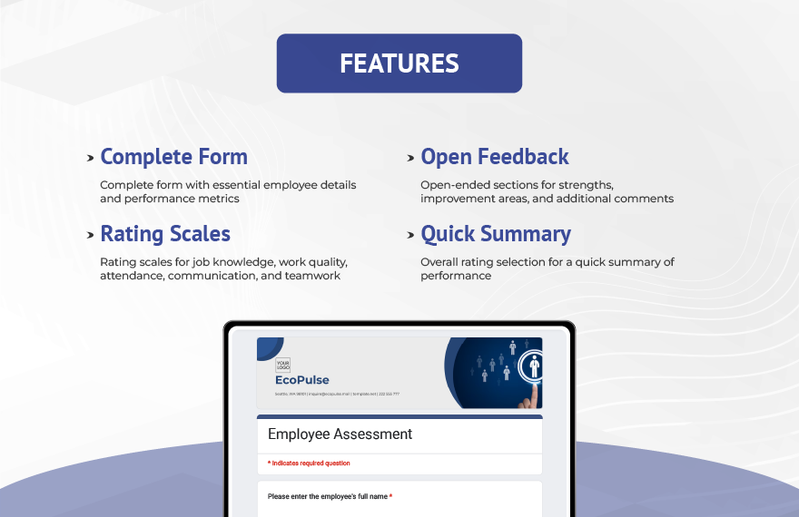 Employee Assessment Template