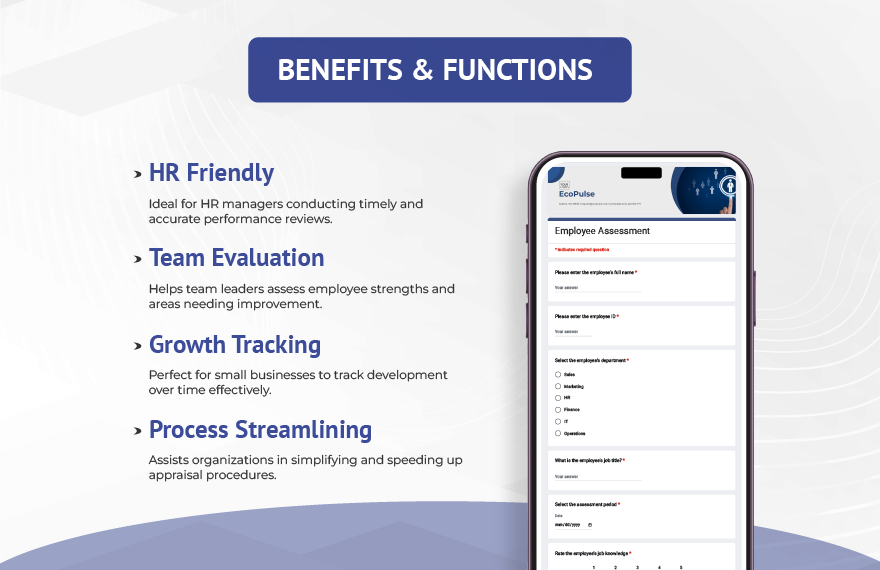 Employee Assessment Template