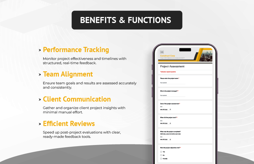 Project Assessment Template