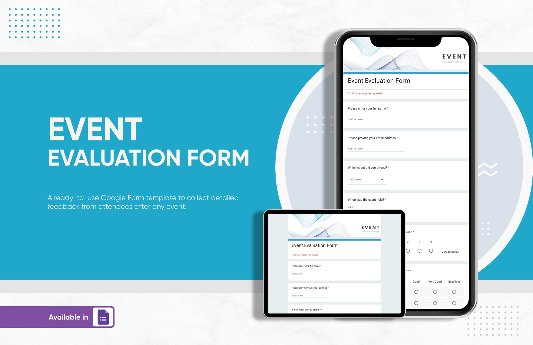 Event Evaluation Form Template