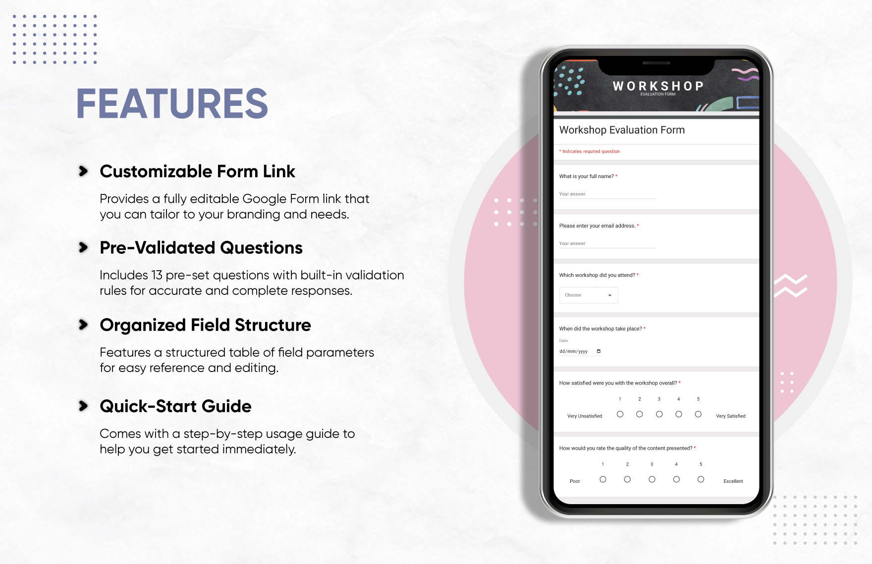 Workshop Evaluation Form Template