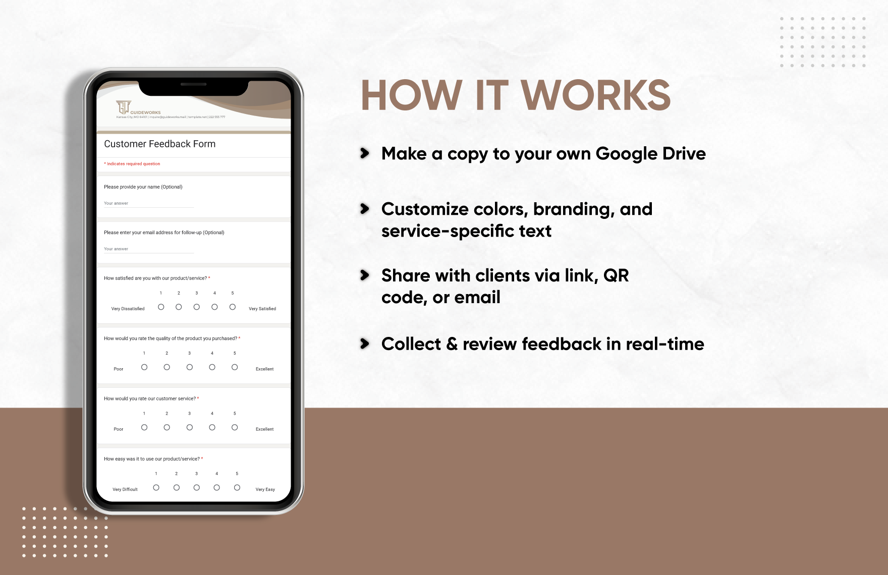 Customer Feedback Form Template