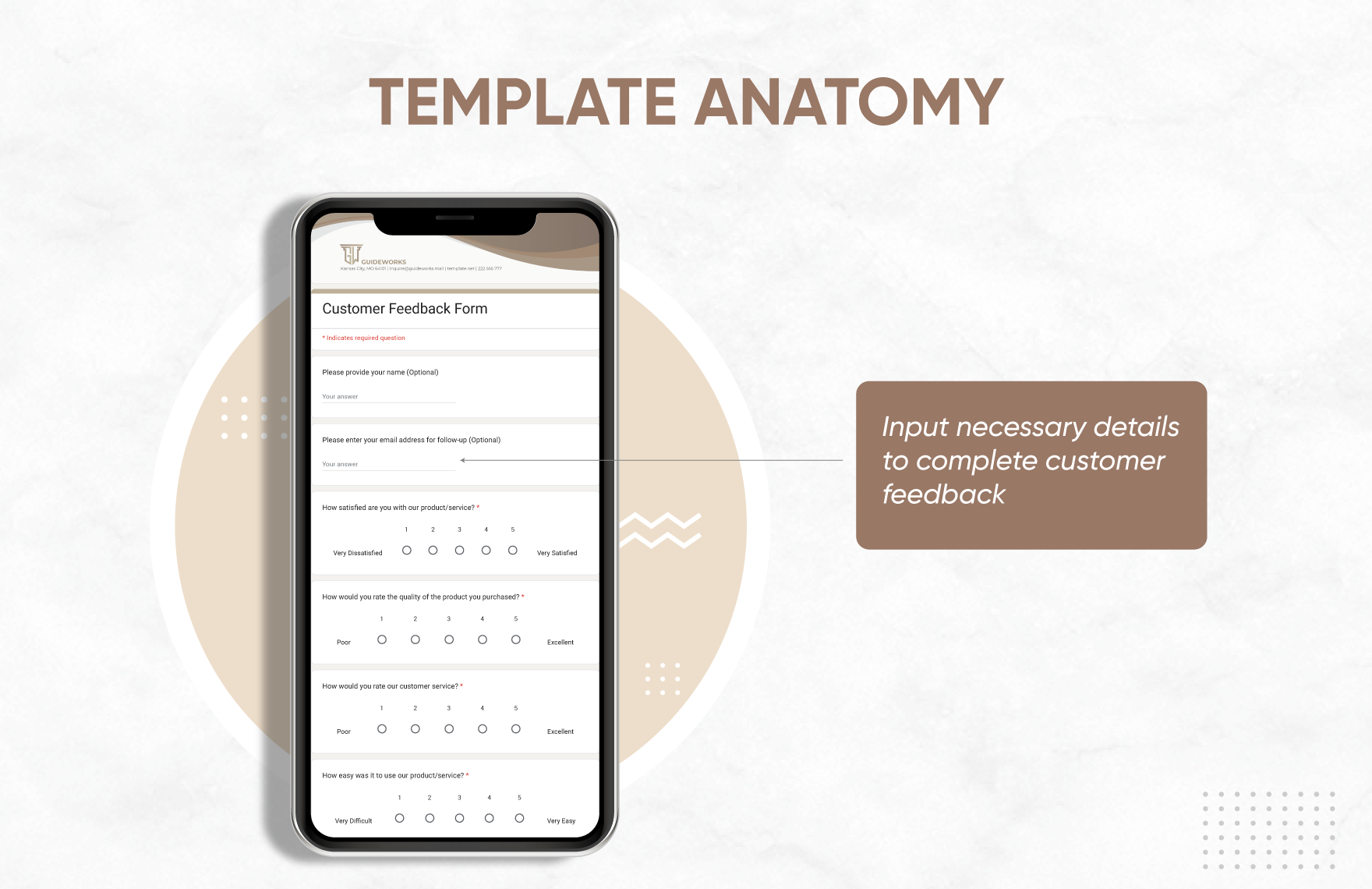 Customer Feedback Form Template