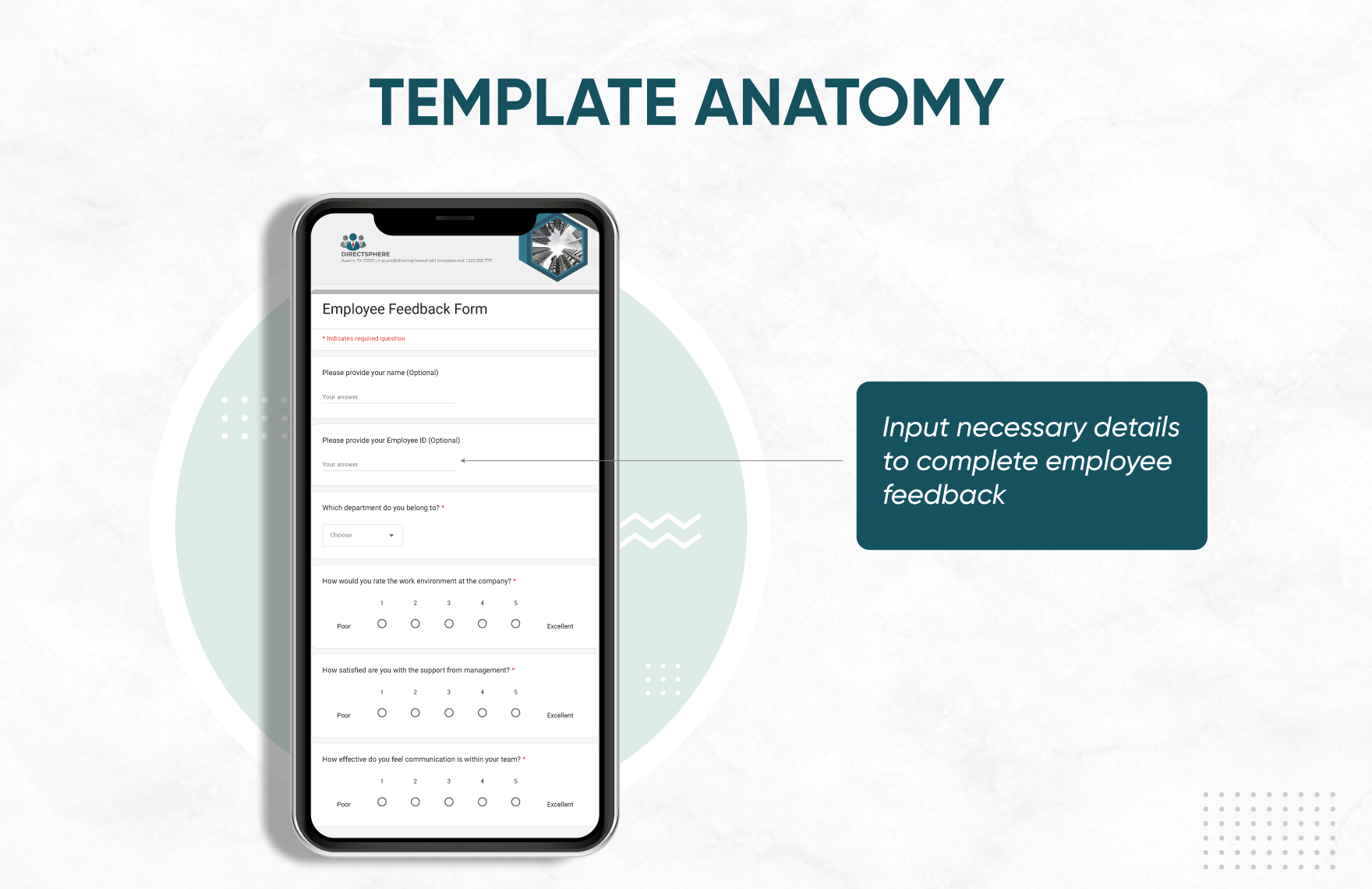 Employee Feedback Form Template