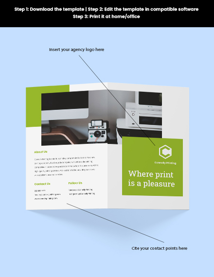 Startup Company Brochure Printable