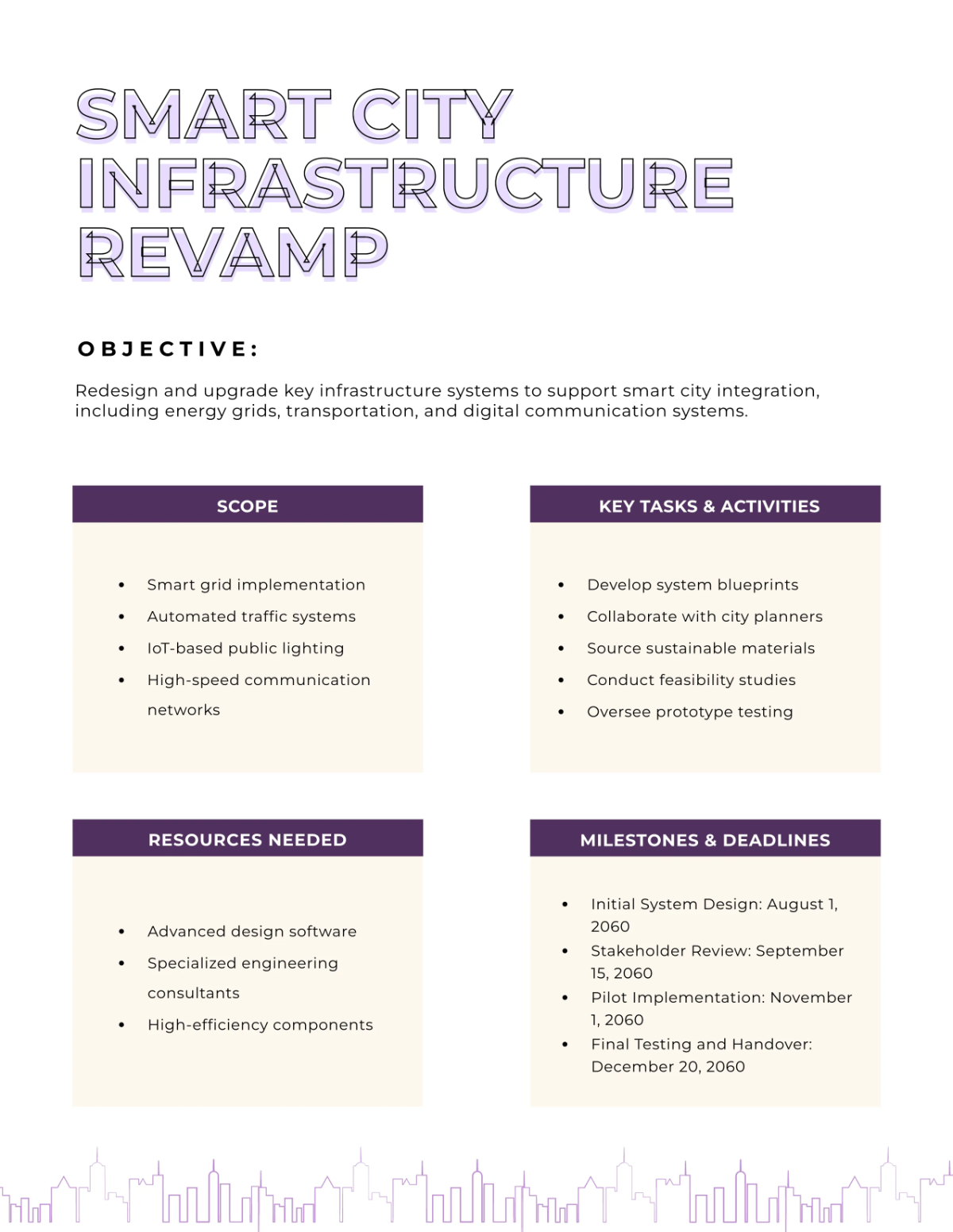 Free Creative Engineering Project Planner Template to Edit Online
