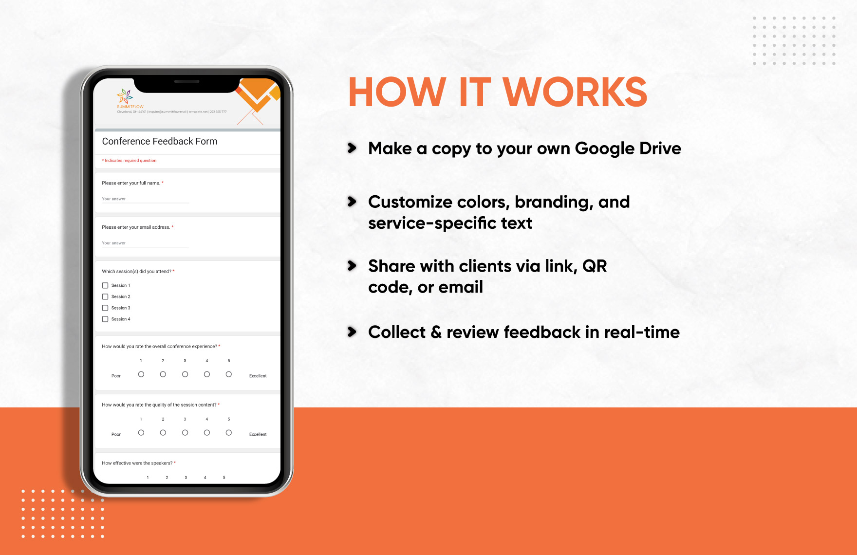 Conference Feedback Form Template