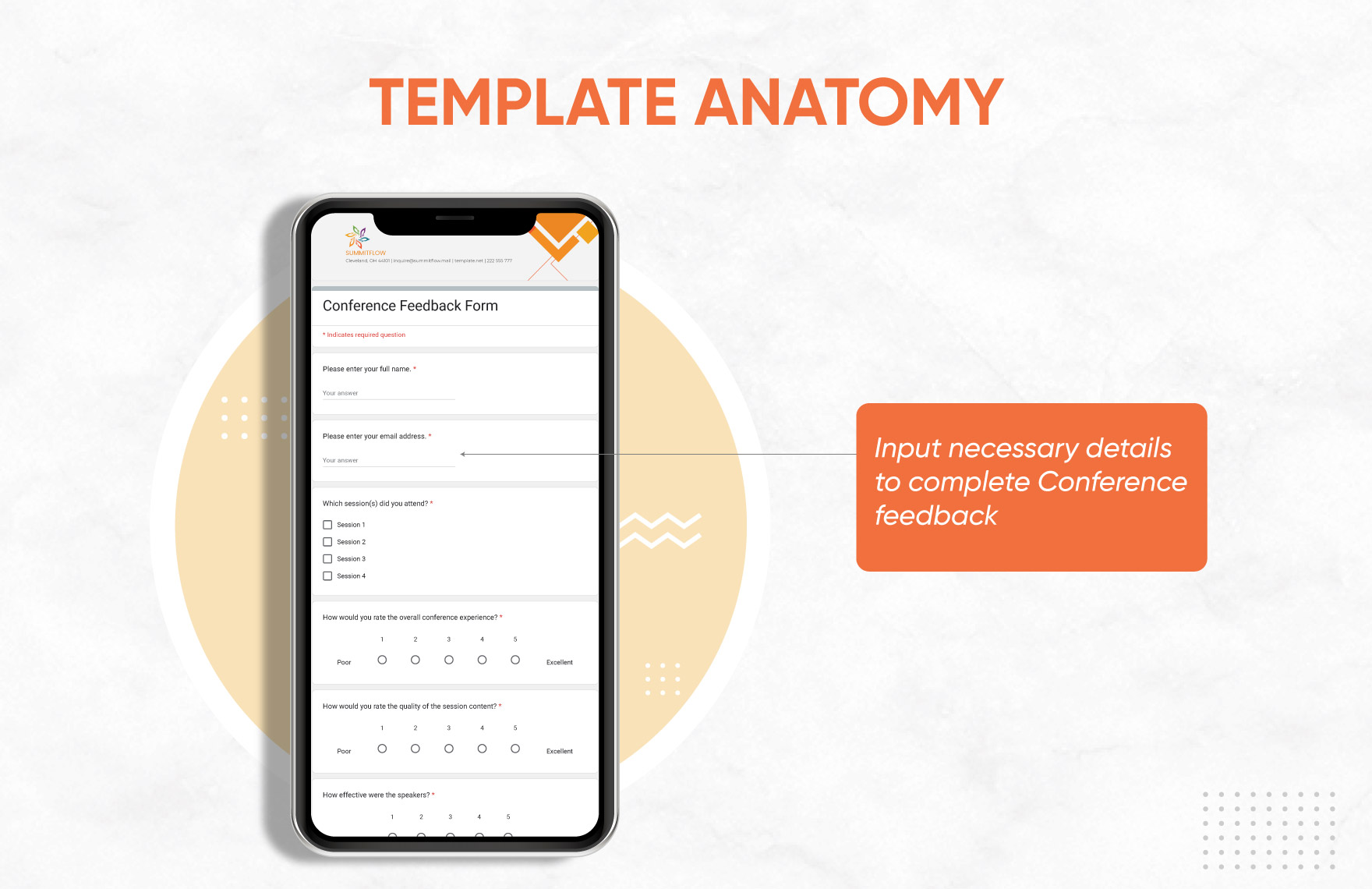 Conference Feedback Form Template