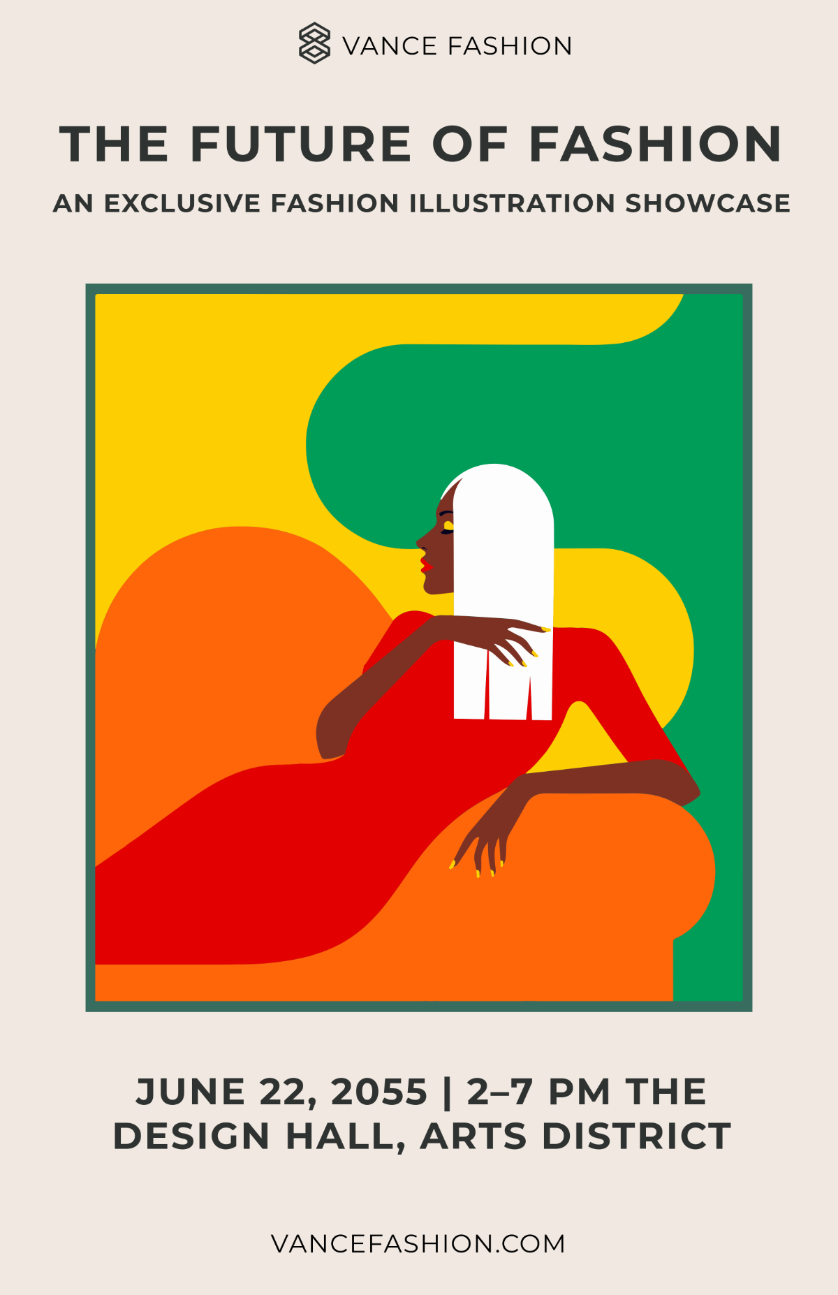 Free Fashion Advertising Poster to Edit Online