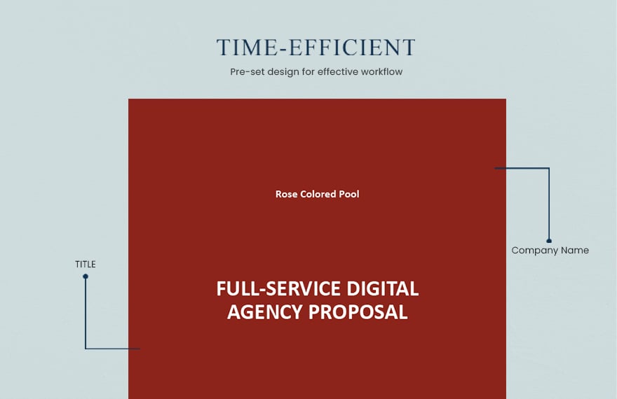 Full Service Digital Agency Proposal Template