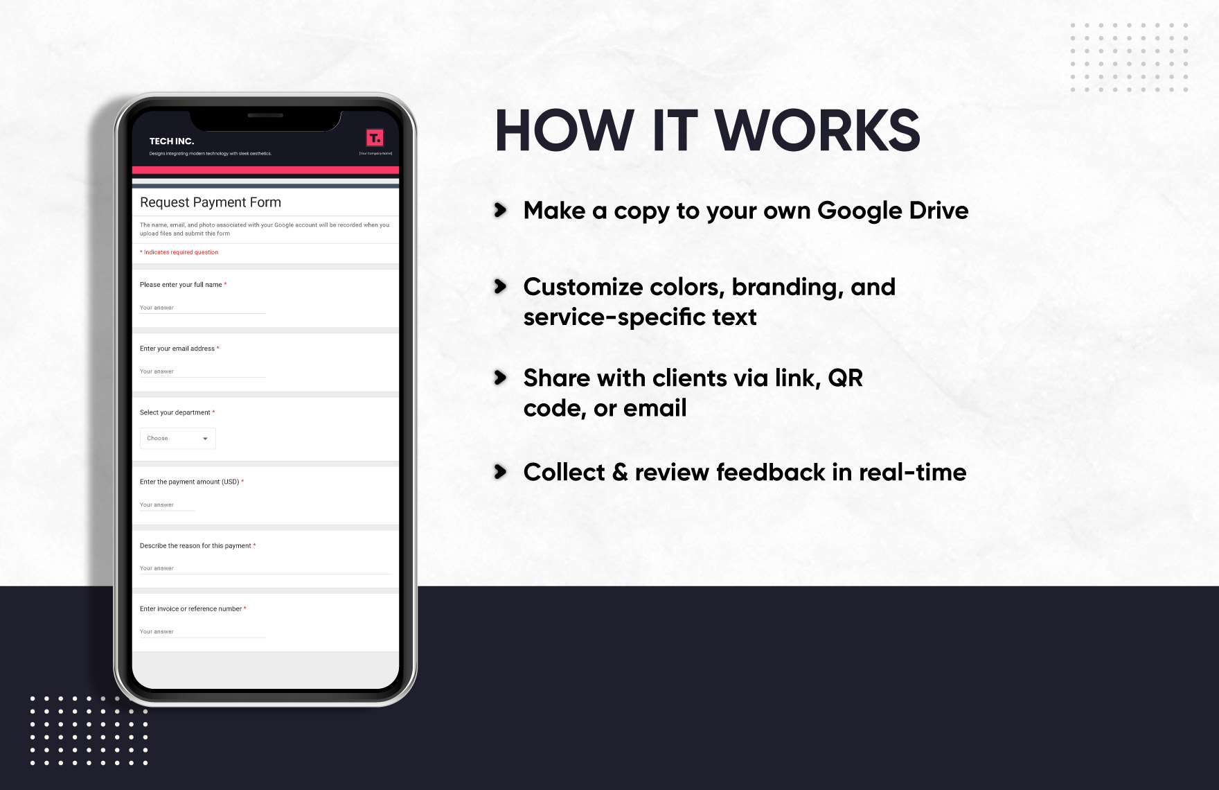 Request Payment Form Template