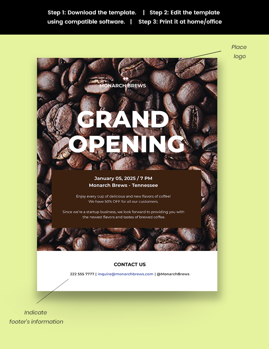 Startup Advertising Flyer Template