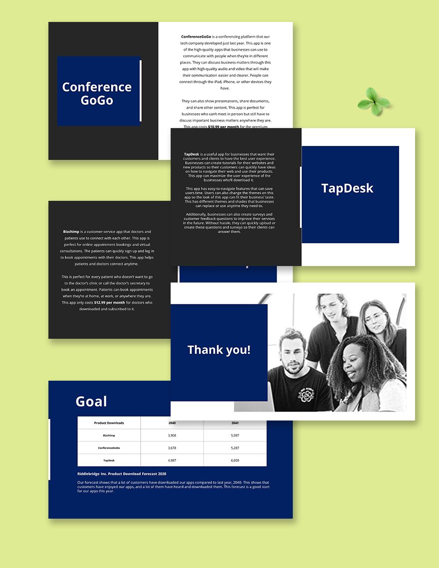 Tech and Startup PowerPoint Template