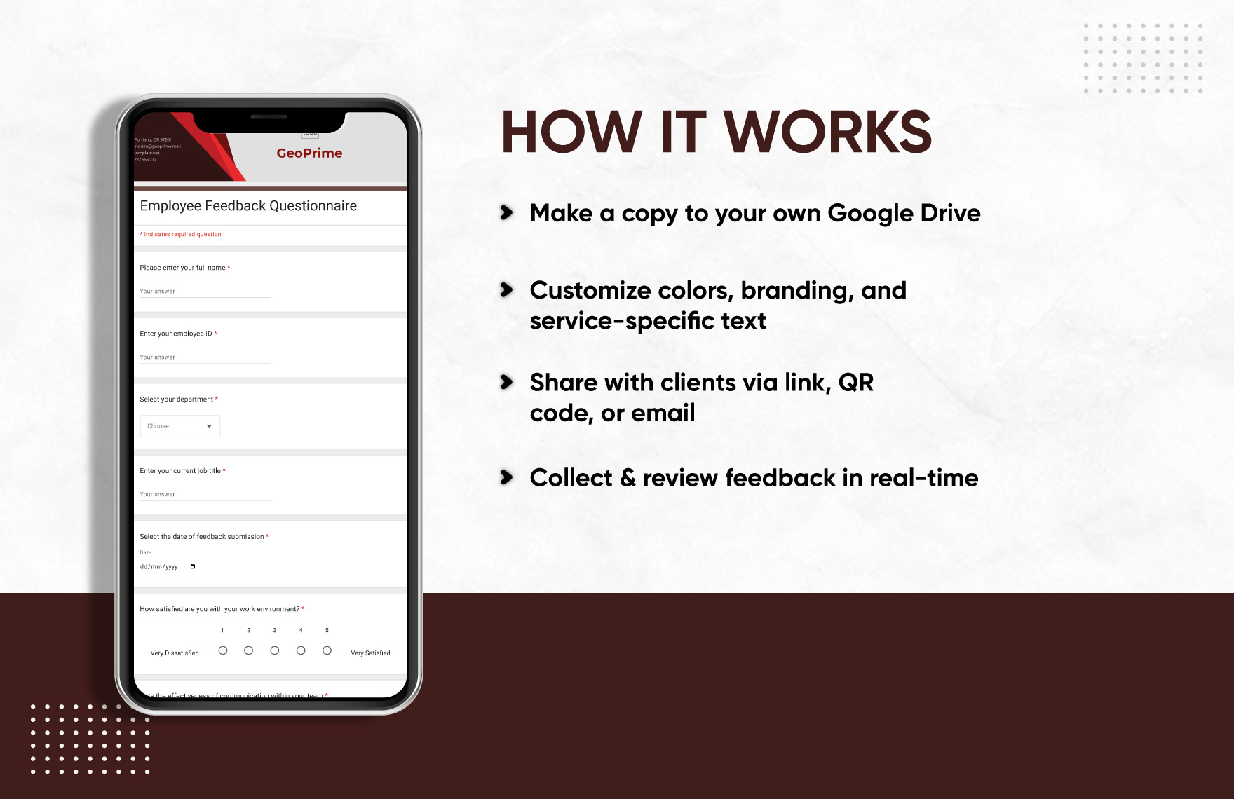 Employee Feedback Questionnaire Template