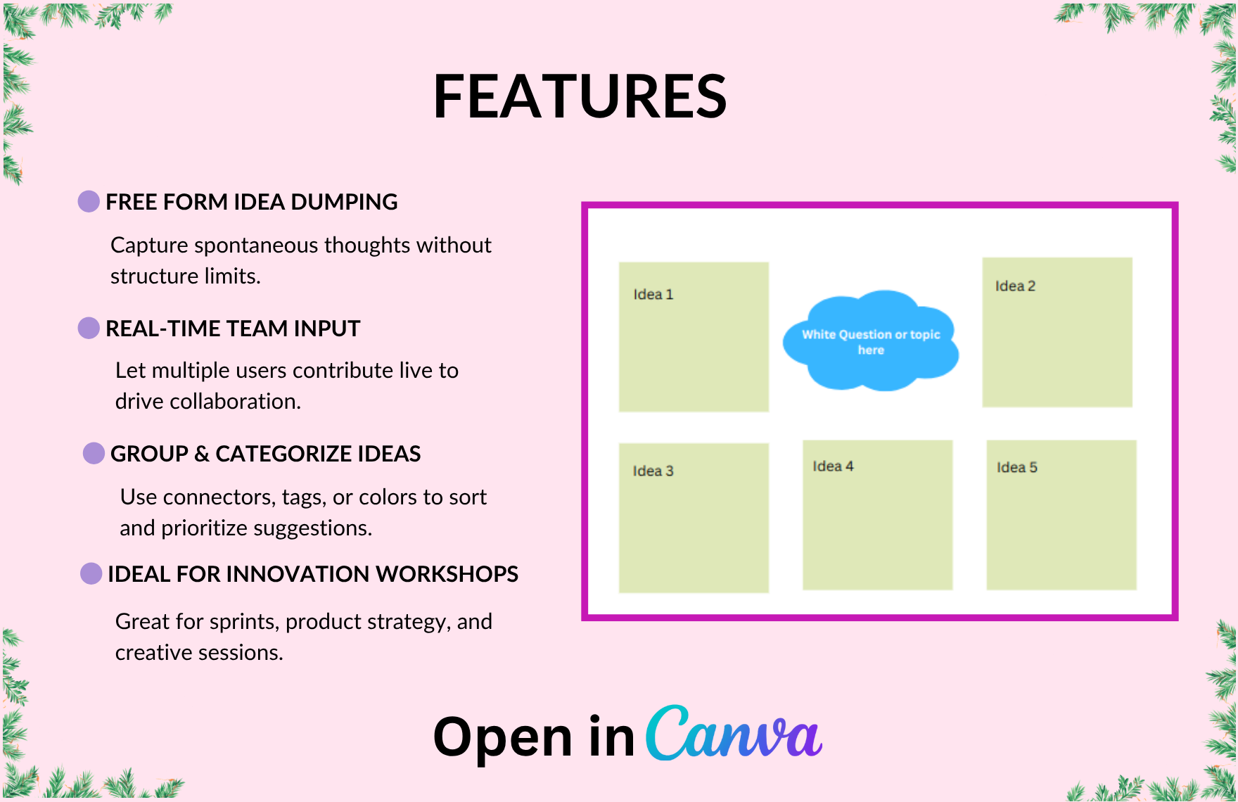 Free Brainstorming Template
