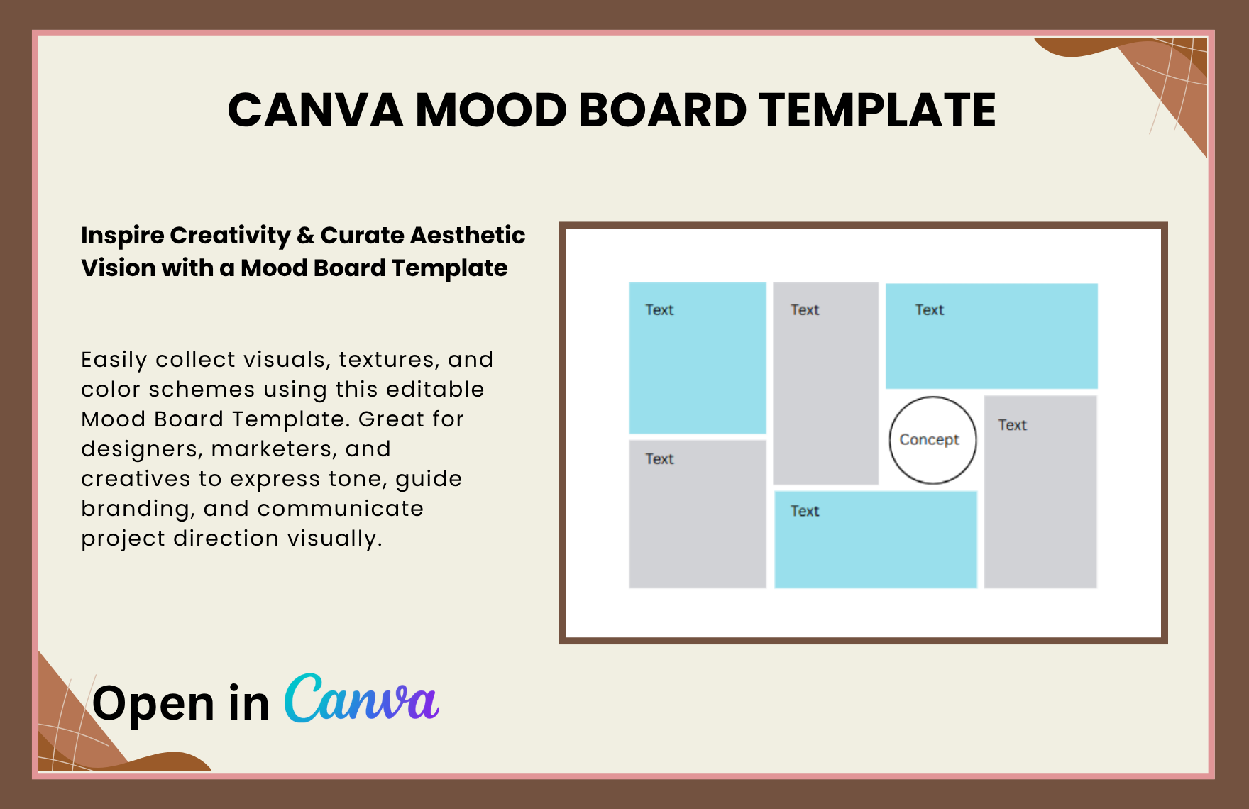 Free Mood Board Template to Download