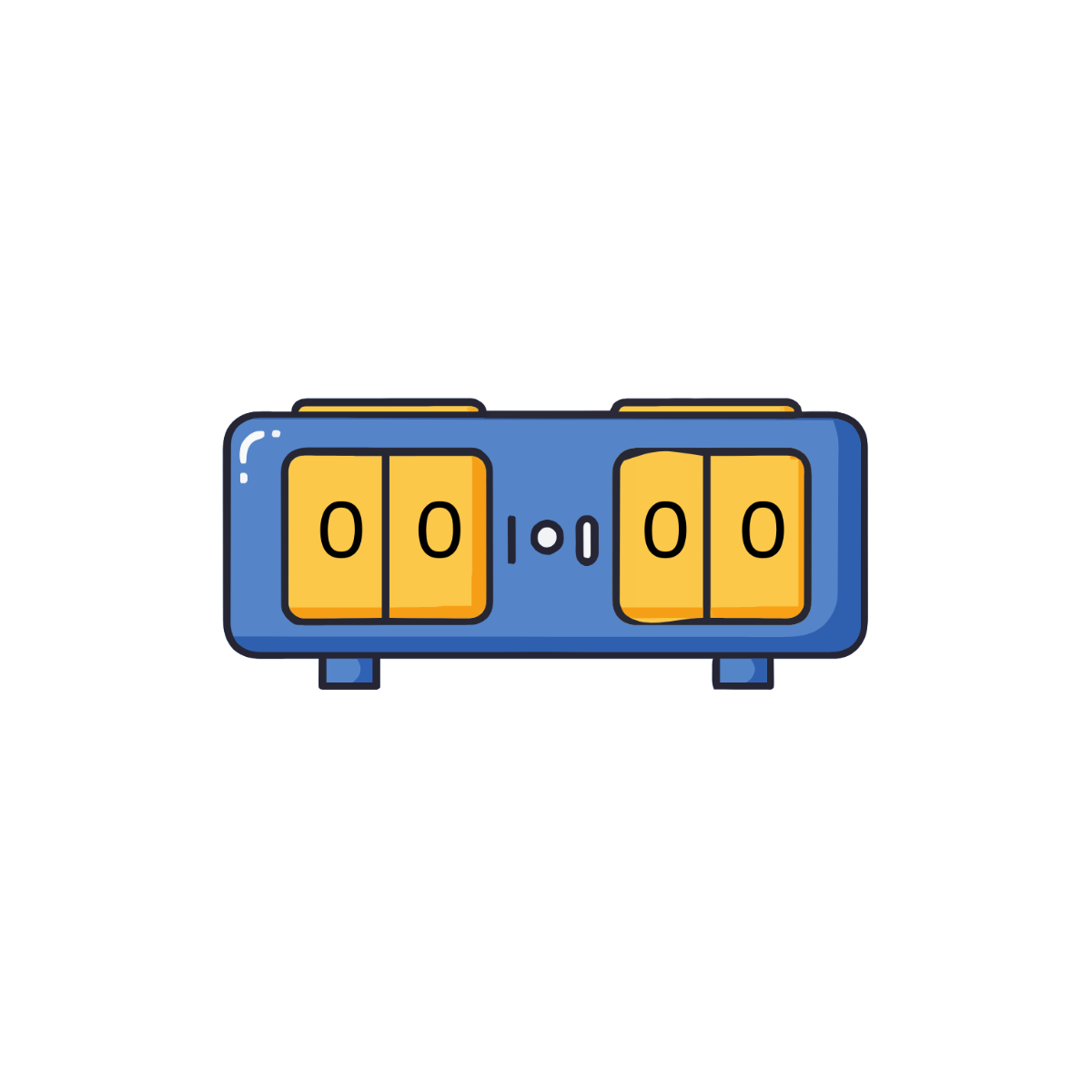 Free Volleyball Scoreboard Icon to Edit Online