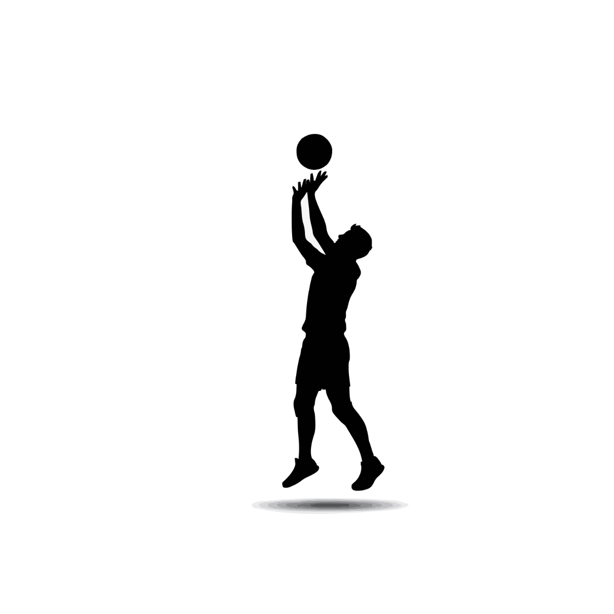 Free Volleyball Serve Motion Clipart to Edit Online