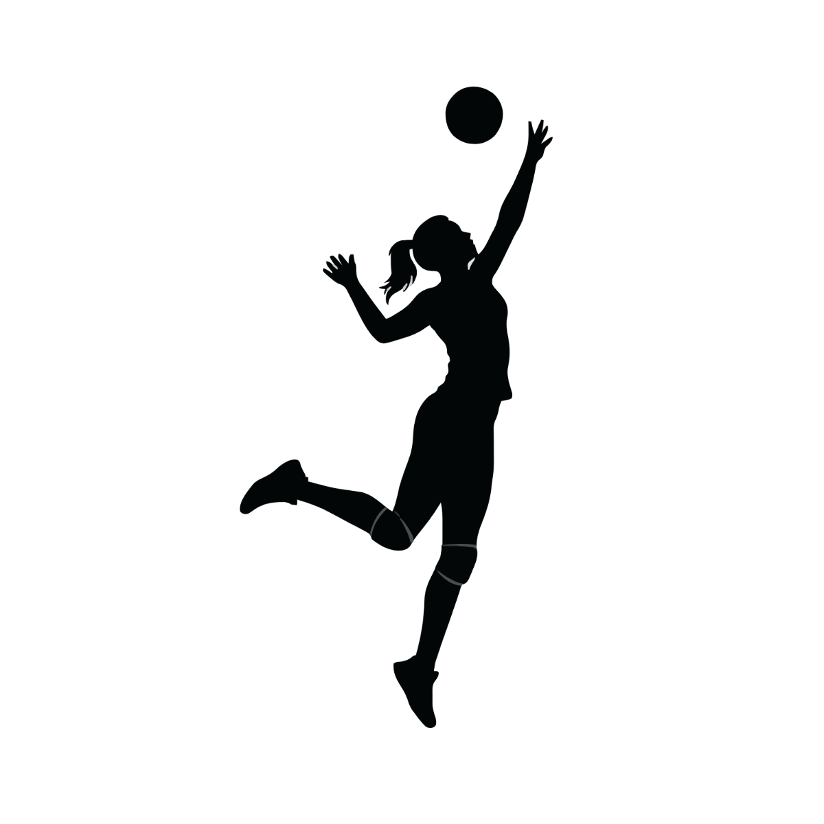 Free Volleyball Spike Motion Clipart to Edit Online