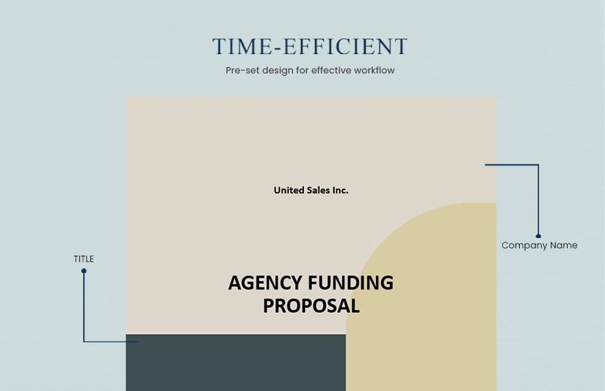 Agency Funding Proposal Template