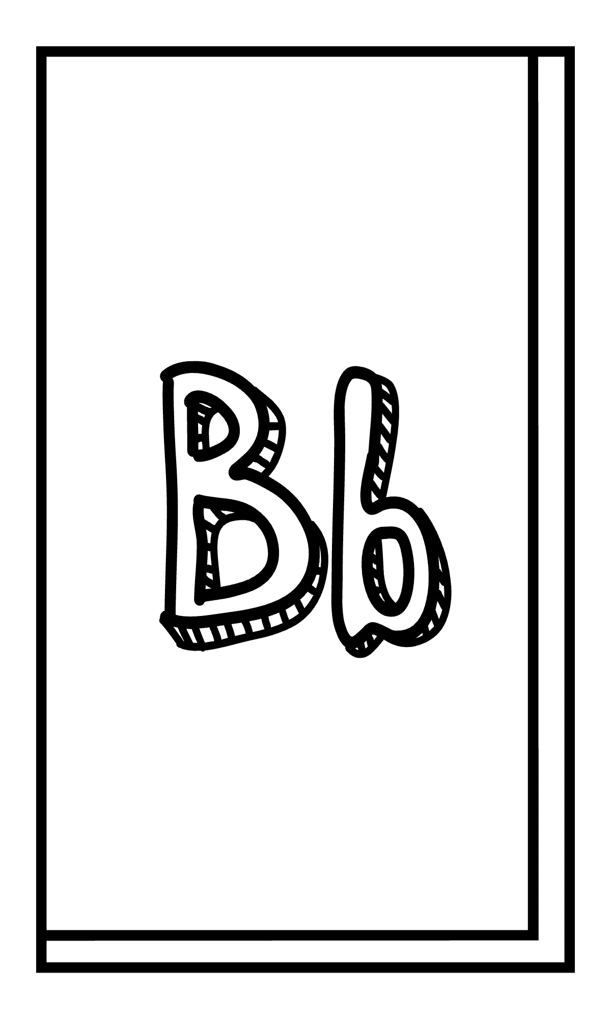 Free Professional Alphabet Flashcards Template to Edit Online