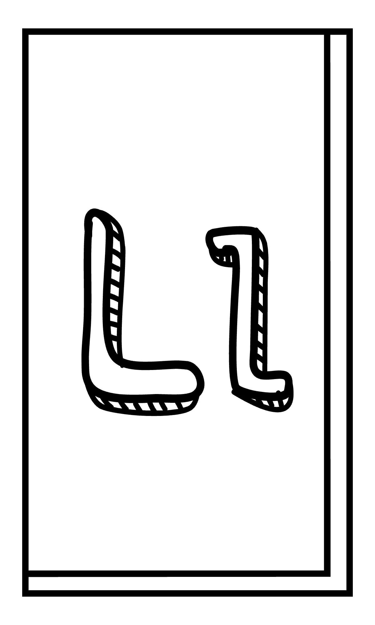 Free Professional Alphabet Flashcards Template to Edit Online