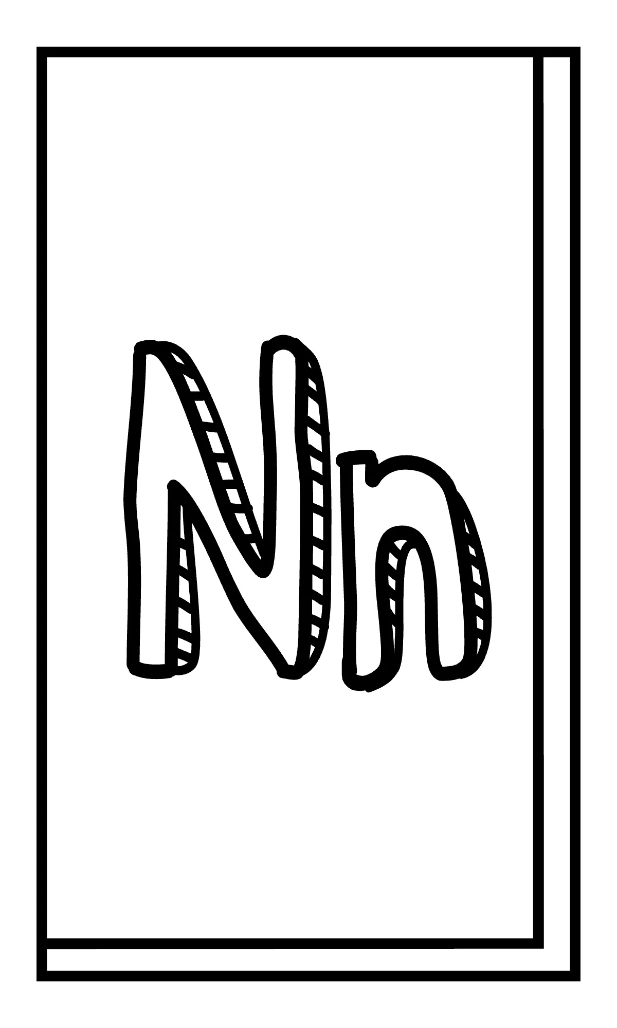 Free Professional Alphabet Flashcards Template to Edit Online