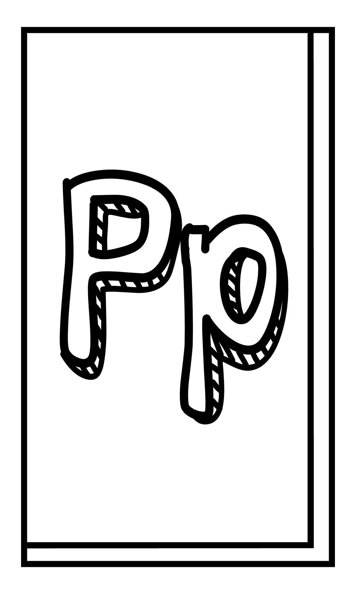 Free Professional Alphabet Flashcards Template to Edit Online