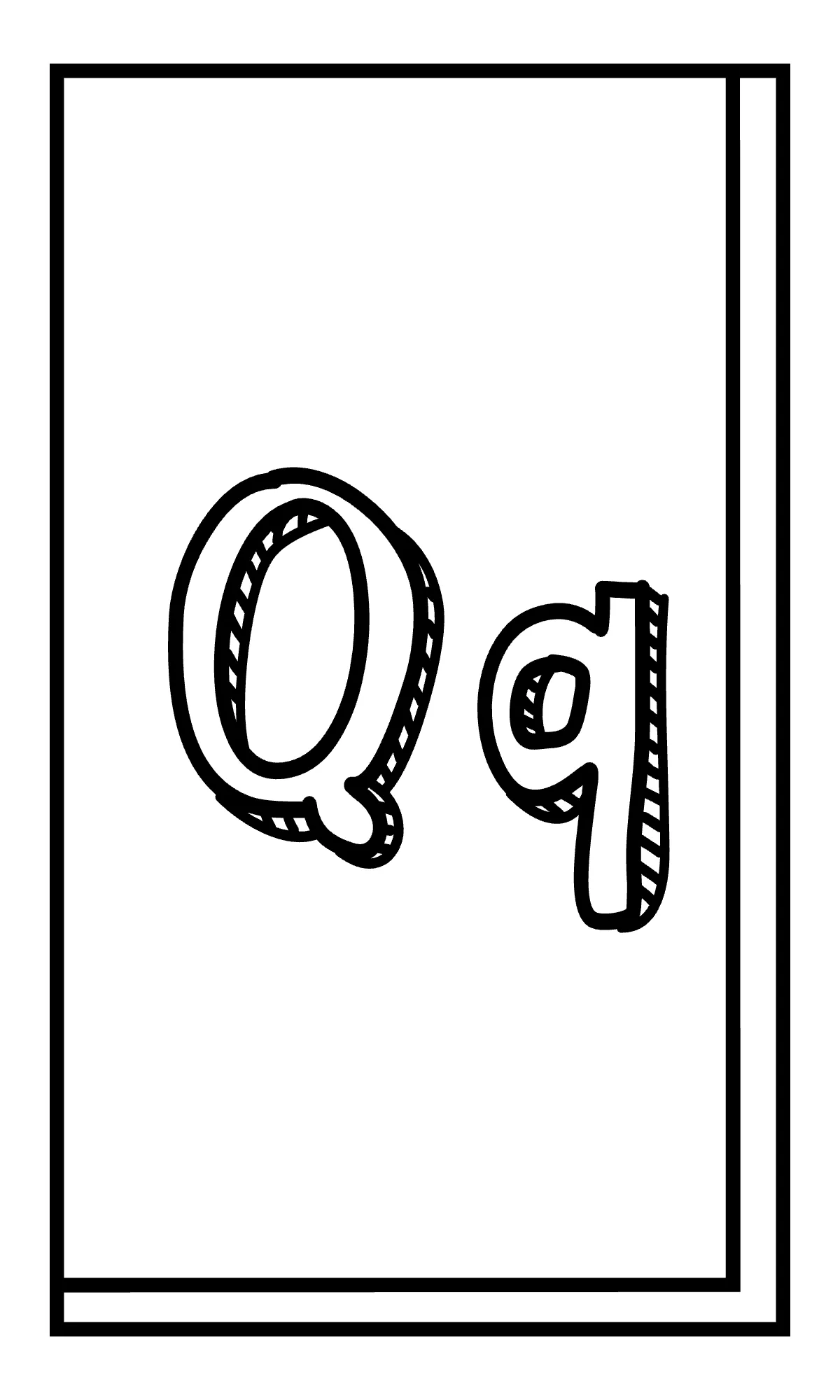 Free Professional Alphabet Flashcards Template to Edit Online