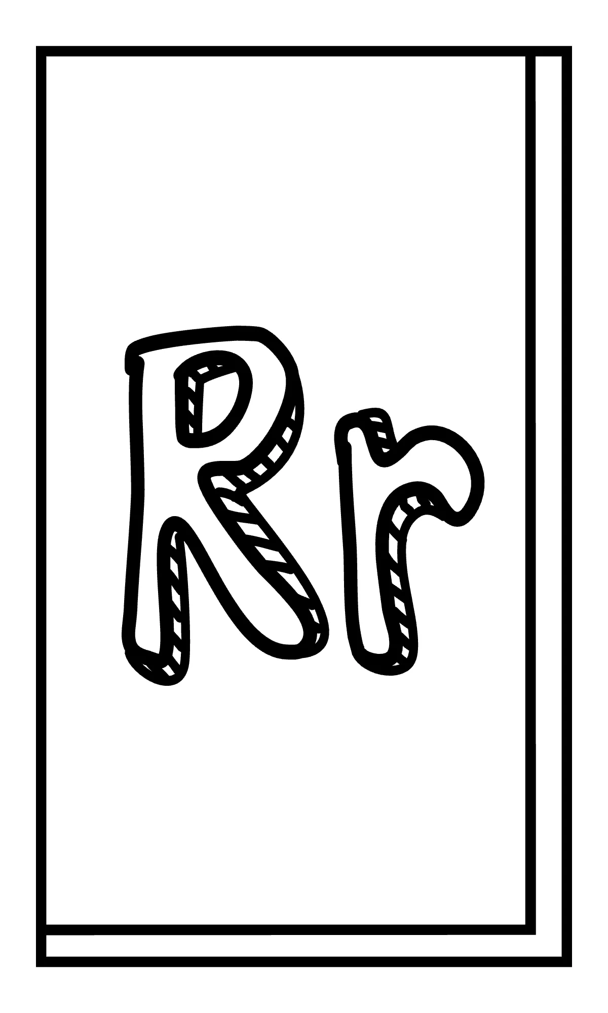 Free Professional Alphabet Flashcards Template to Edit Online