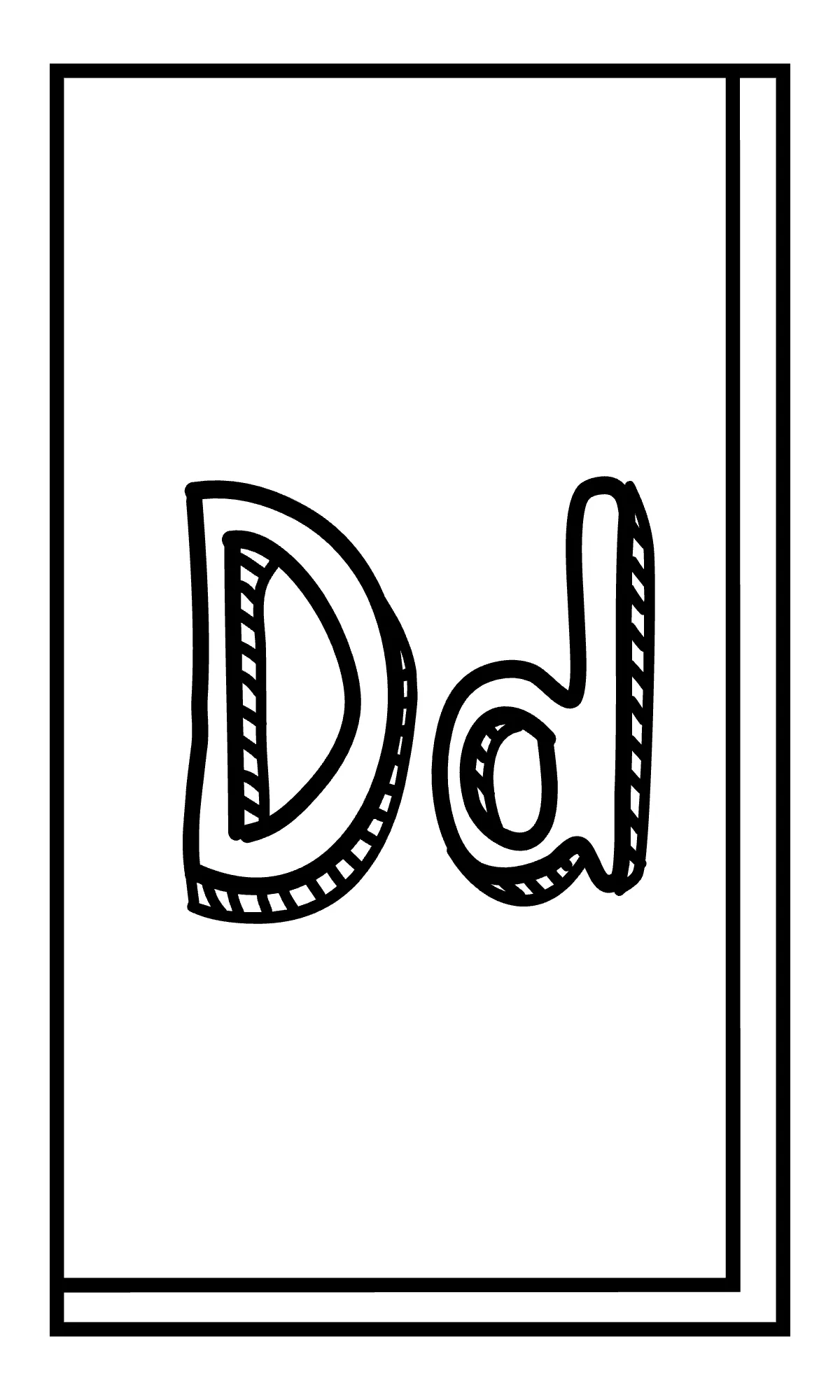 Free Professional Alphabet Flashcards Template to Edit Online