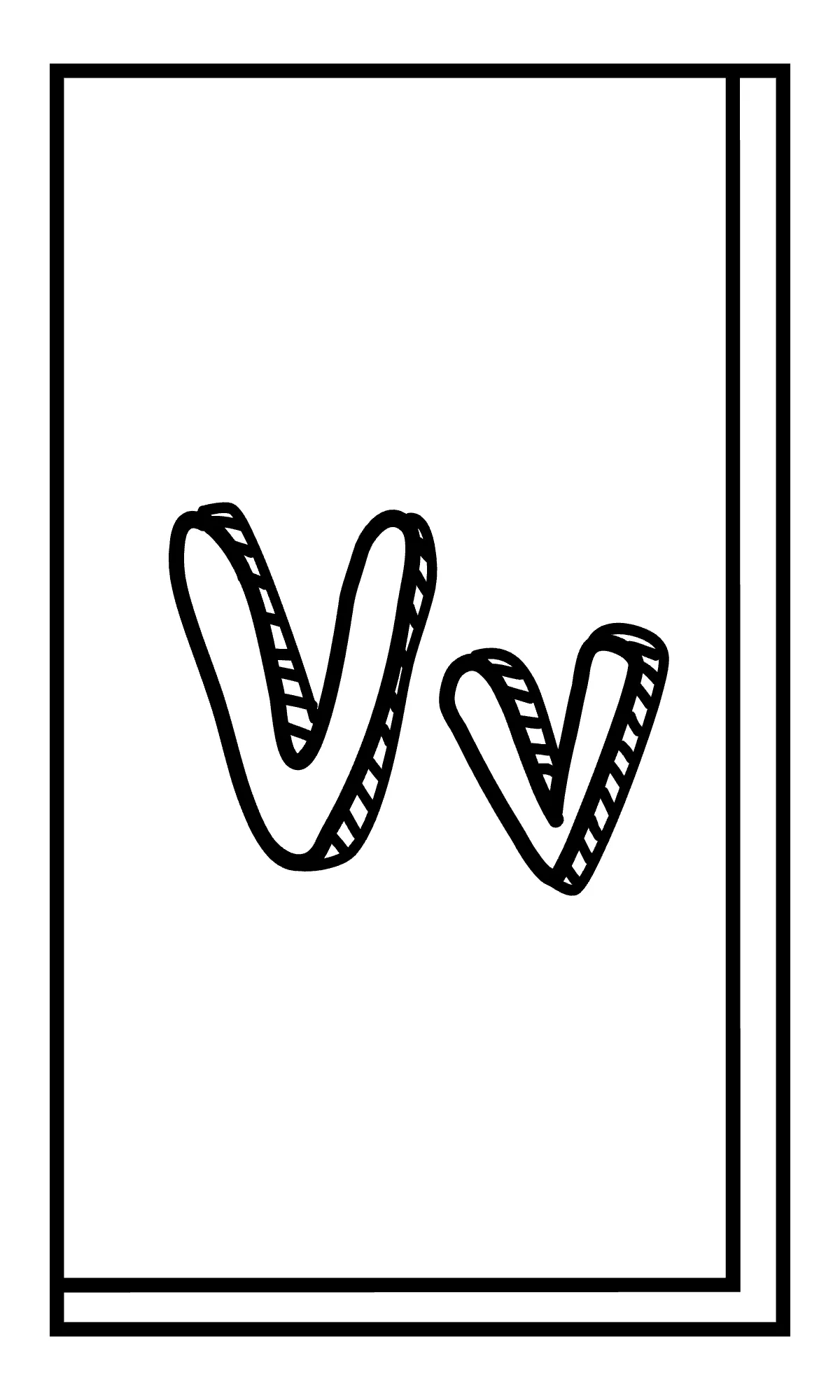 Free Professional Alphabet Flashcards Template to Edit Online