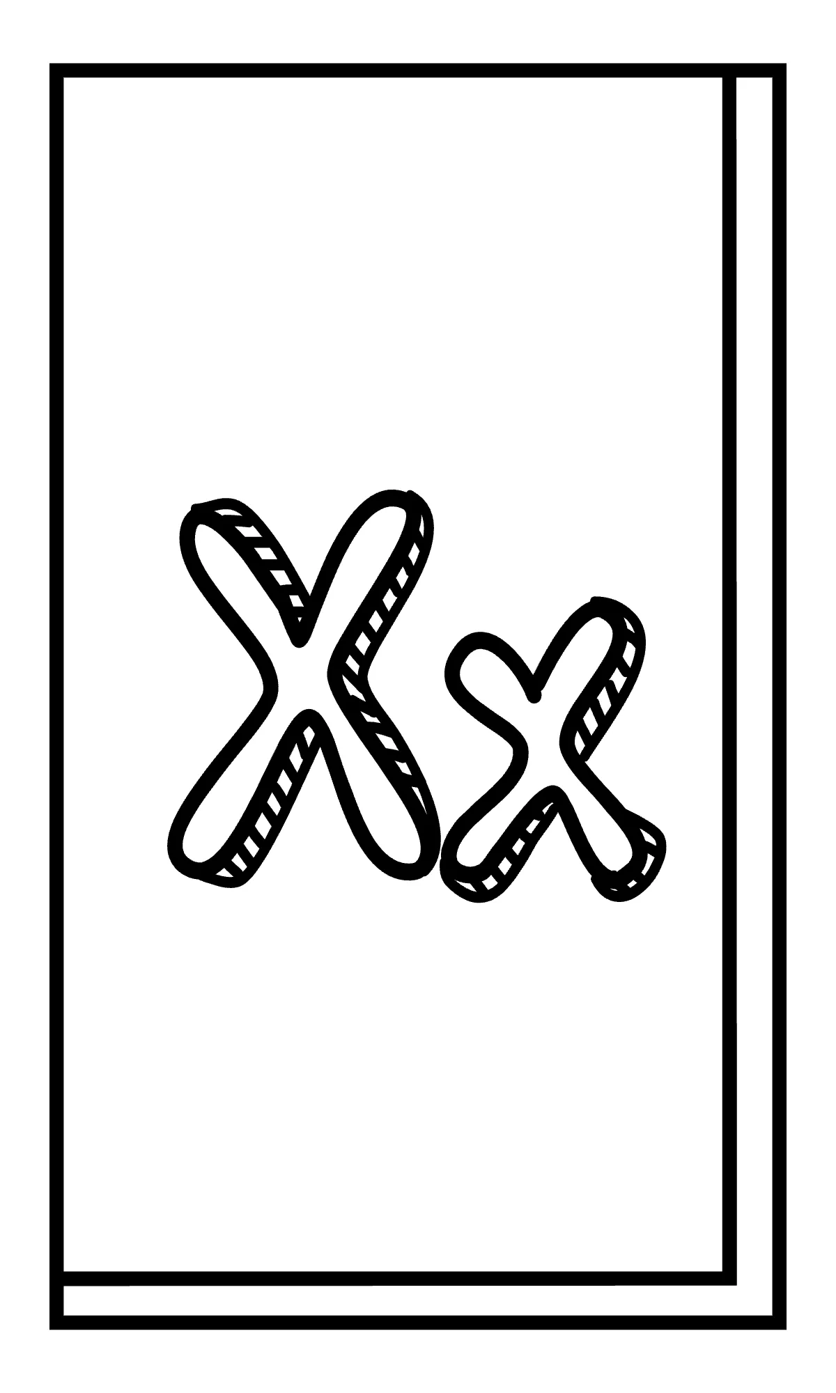 Free Professional Alphabet Flashcards Template to Edit Online