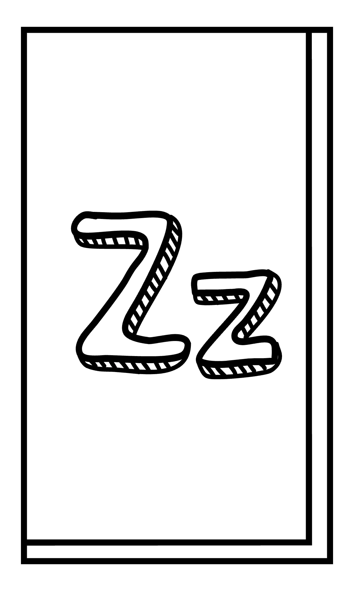 Free Professional Alphabet Flashcards Template to Edit Online