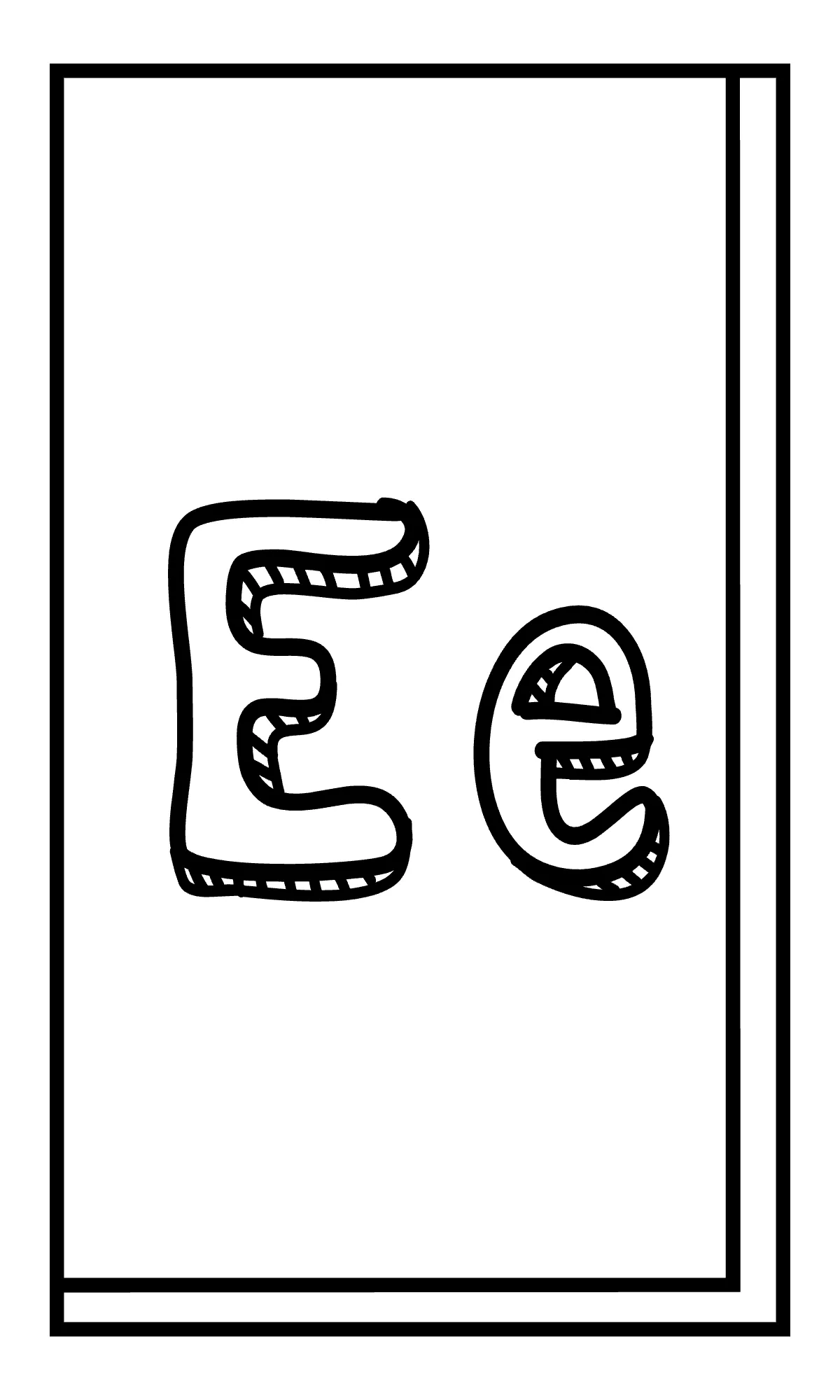 Free Professional Alphabet Flashcards Template to Edit Online