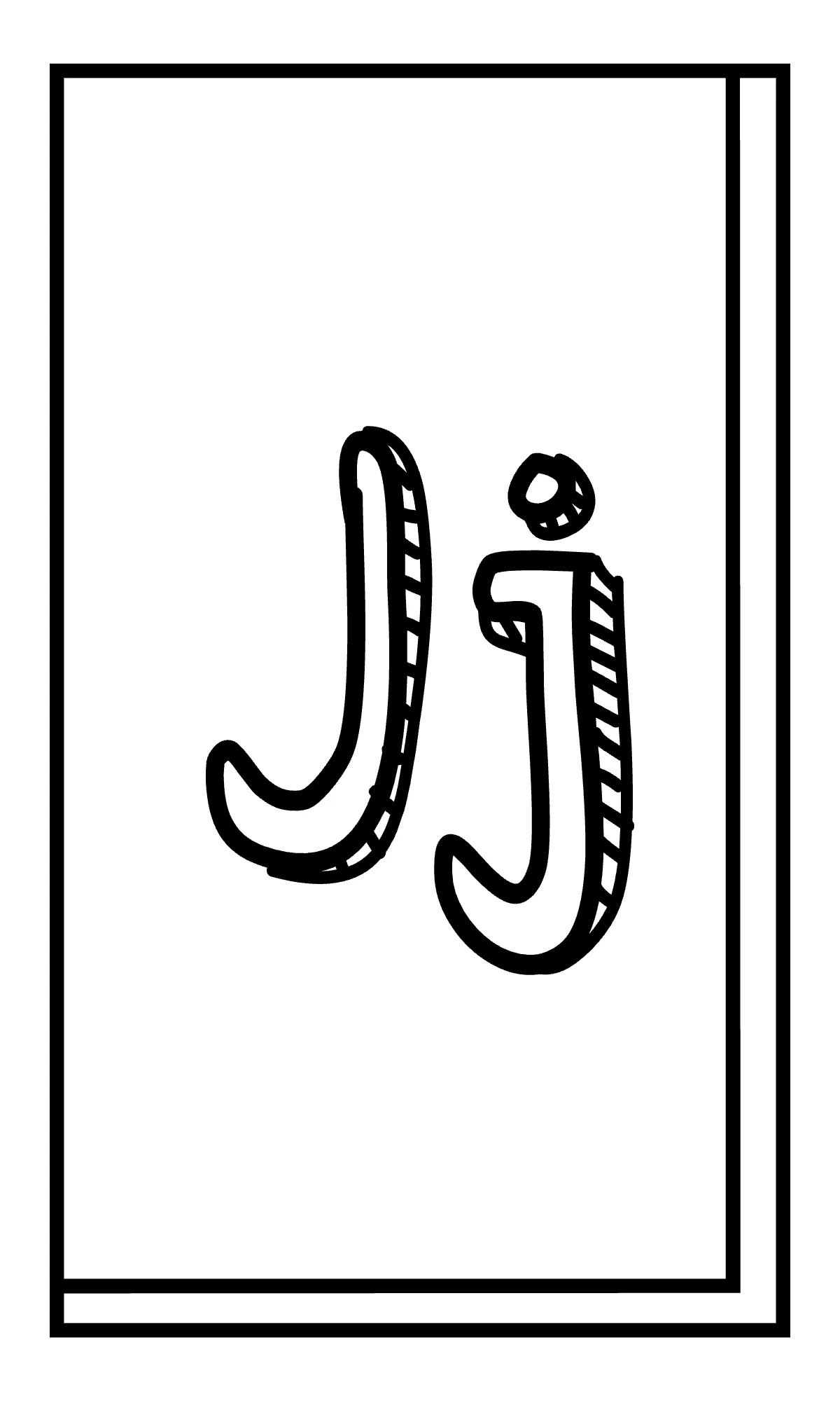 Free Professional Alphabet Flashcards Template to Edit Online