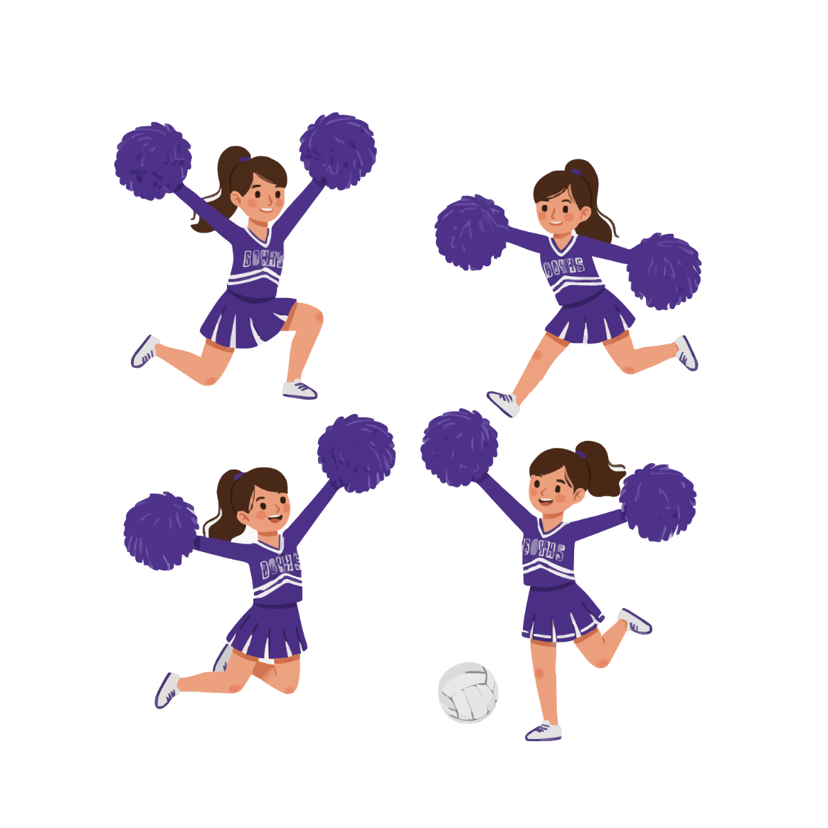 Free Volleyball Pep Rally Clipart Template
