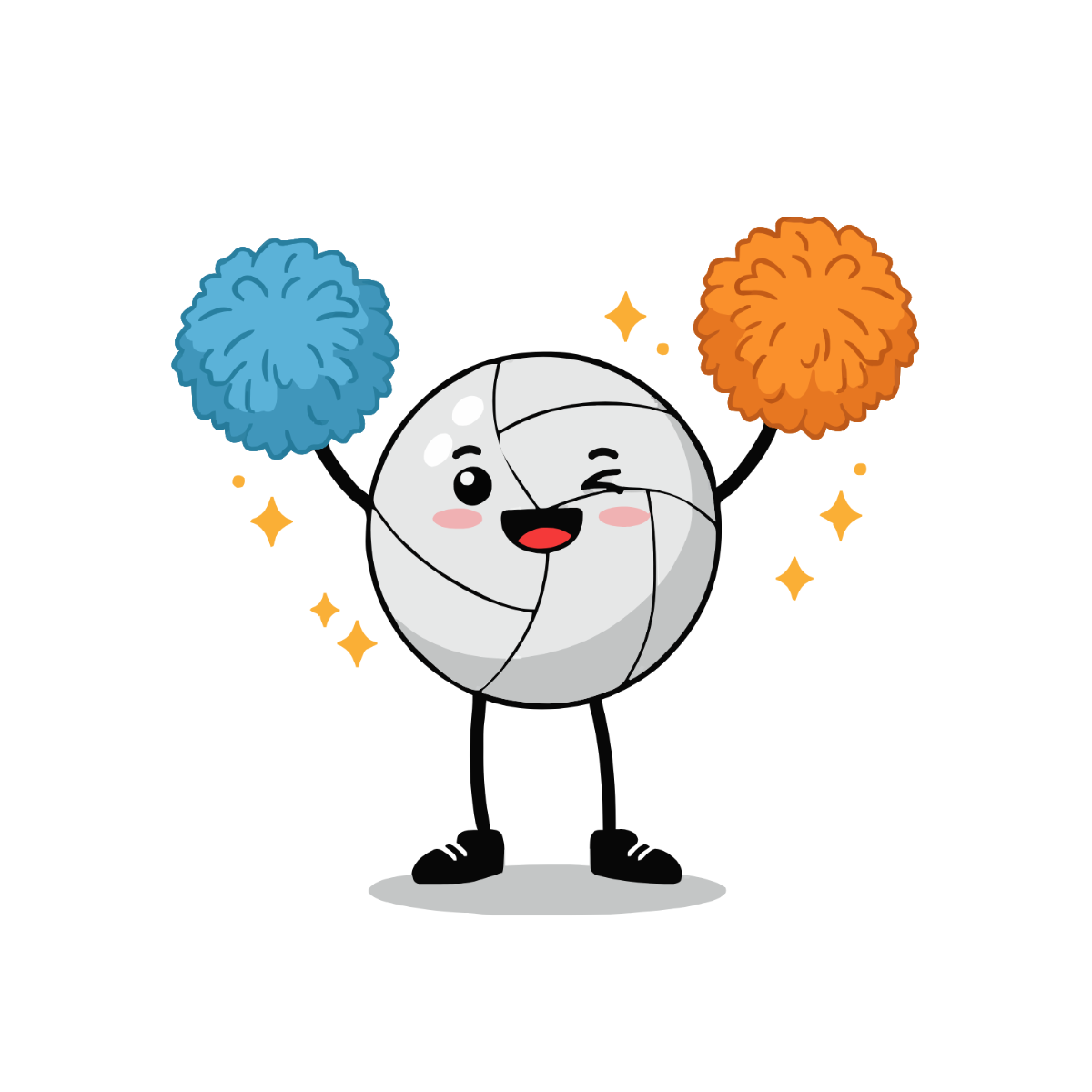 Free volleyball clipart png to customize and download