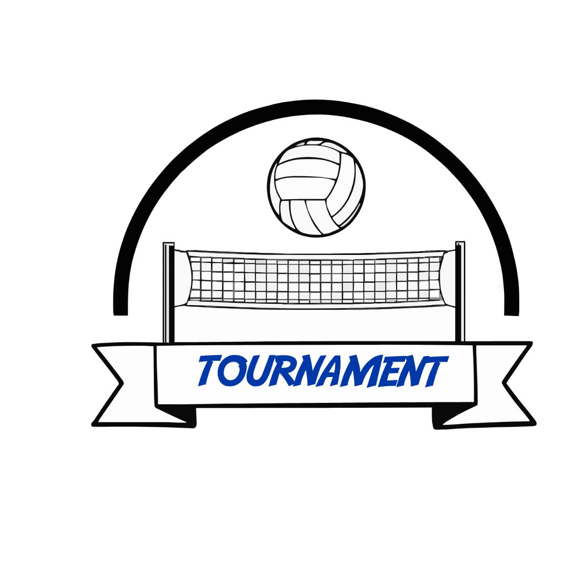 Volleyball Tournament Clipart