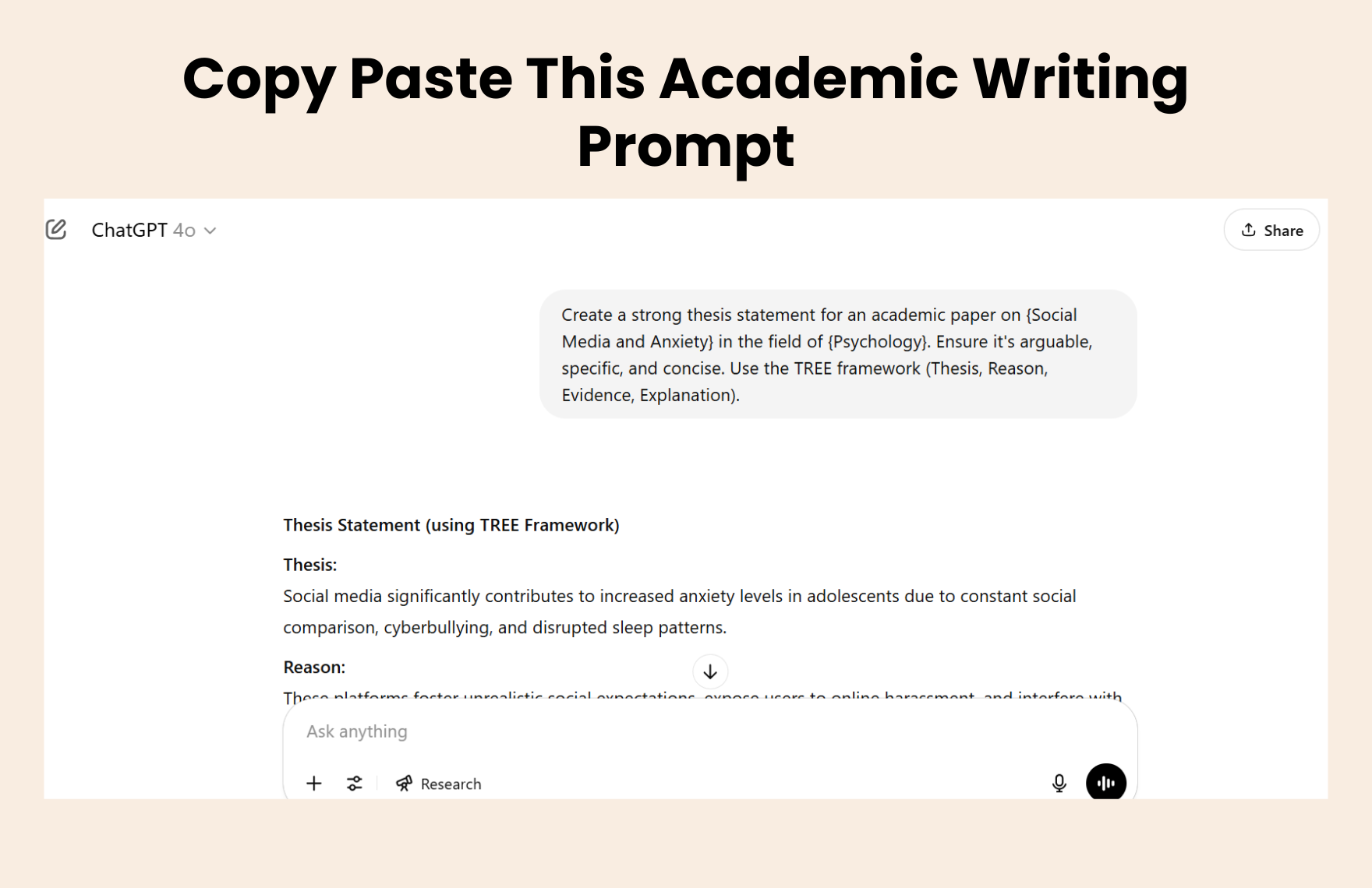 Free ChatGPT Prompts For Academic Writing Template in Excel, Google ...
