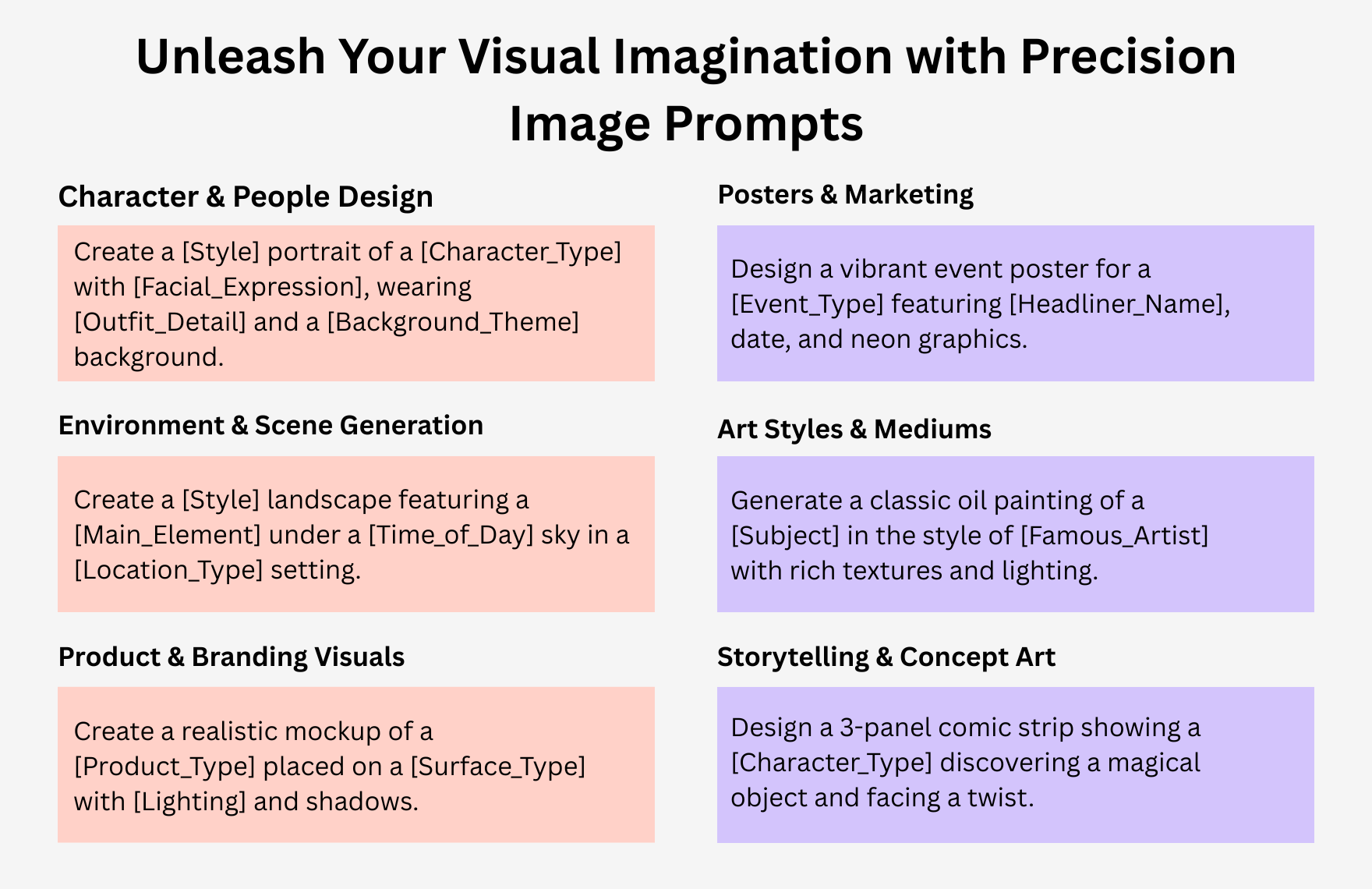Free ChatGPT Prompts For Image Generation