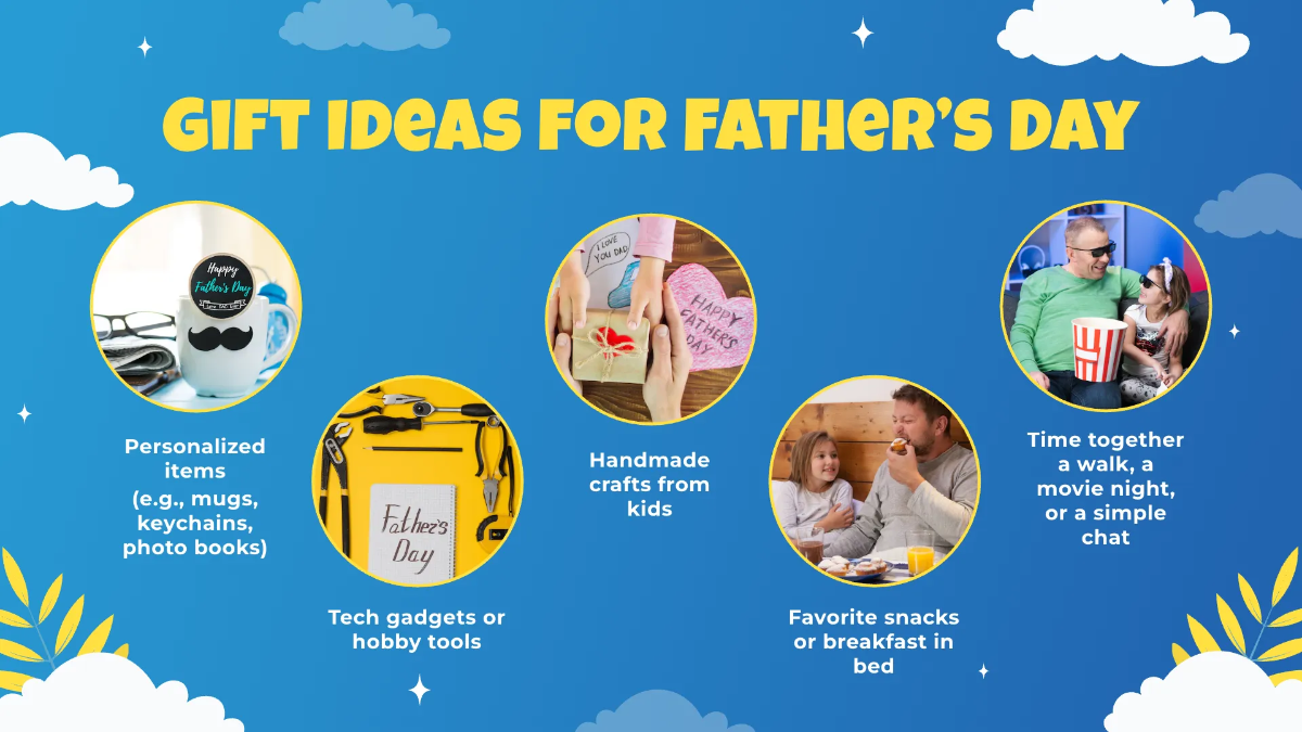 Free Father's Day Presentation Template to Edit Online