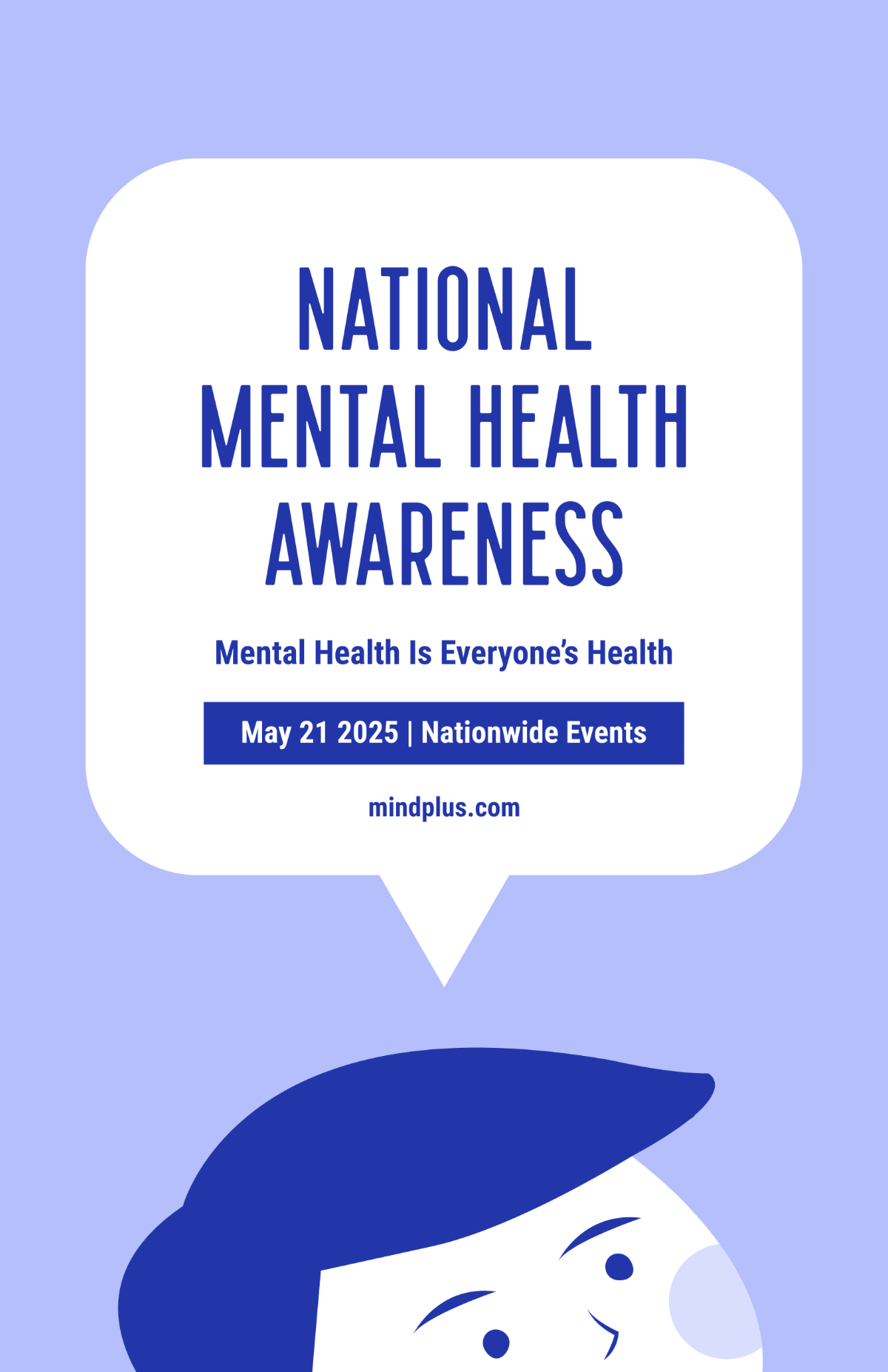 Mental Health Poster Infographic