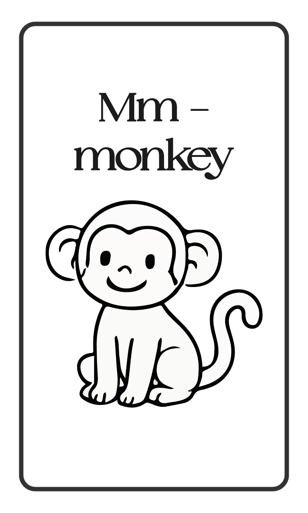 Free Simple Animal Alphabet Flashcards Template to Edit Online