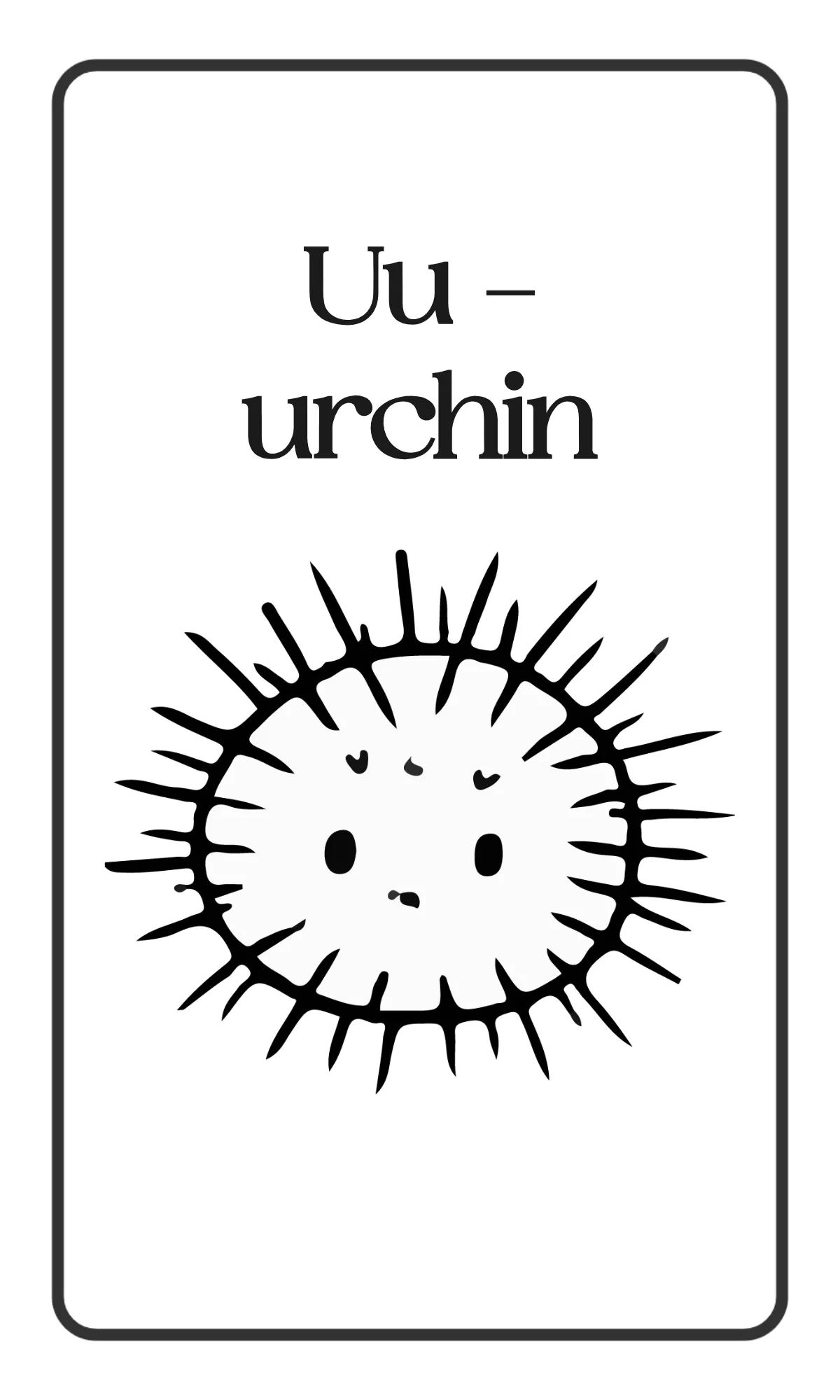 Free Simple Animal Alphabet Flashcards Template to Edit Online