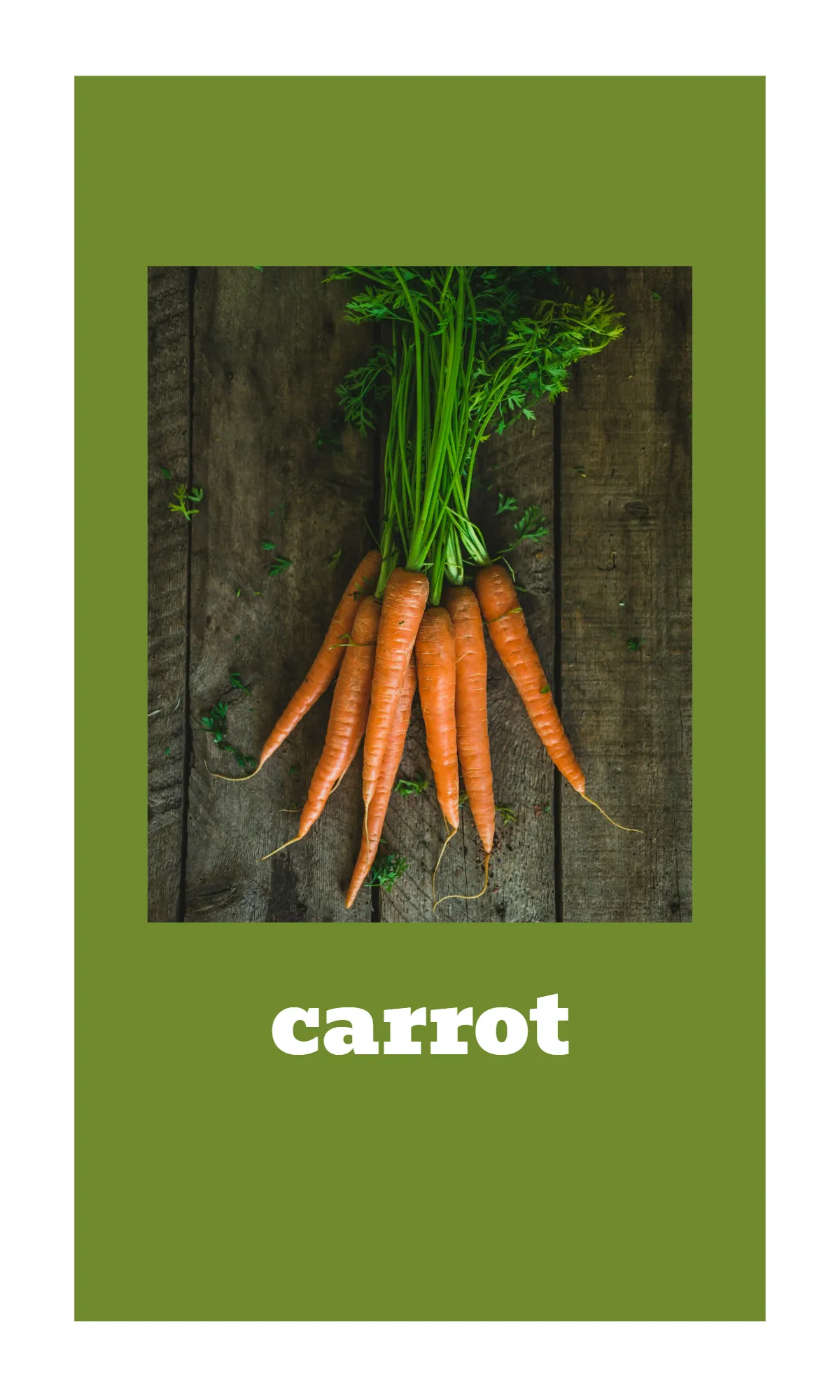 Free Fruit and Vegetable Alphabet Flashcards Template to Edit Online