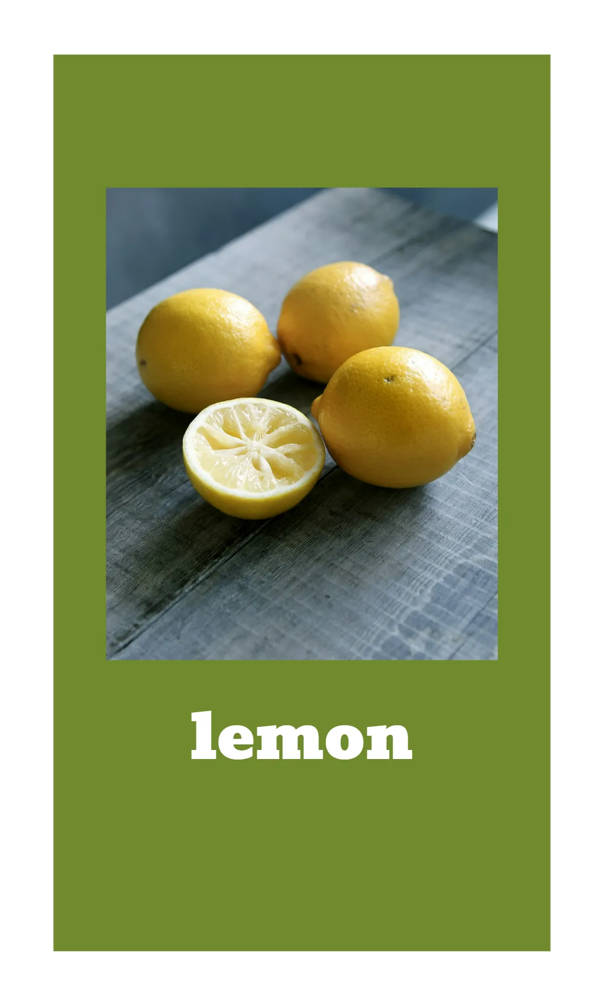 Free Fruit and Vegetable Alphabet Flashcards Template to Edit Online