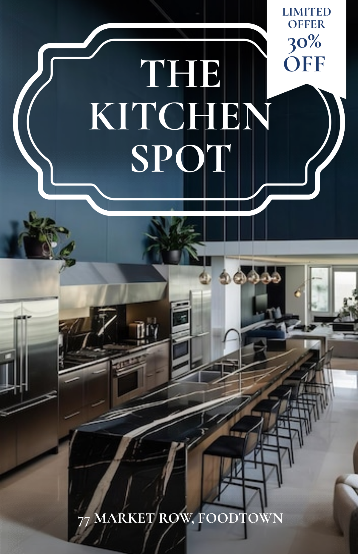 Free Restaurant Poster Design to Edit Online