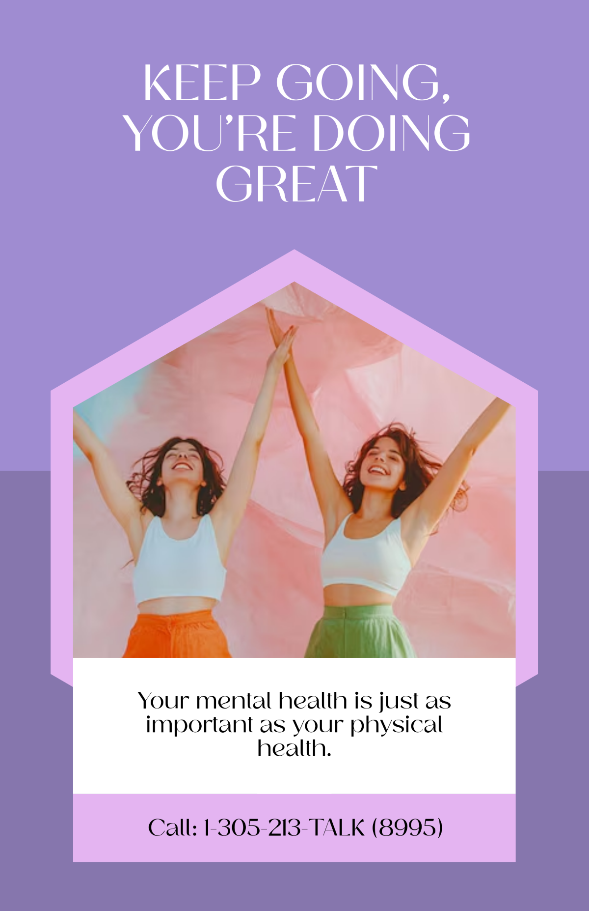 Motivational Mental Health Poster